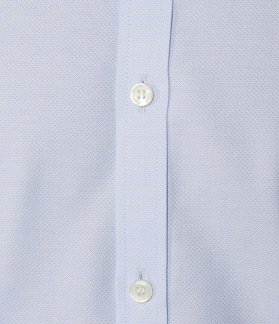 Murano Wardrobe Essentials Solid Dobby Stretch Long Sleeve Woven Shirt Product Image