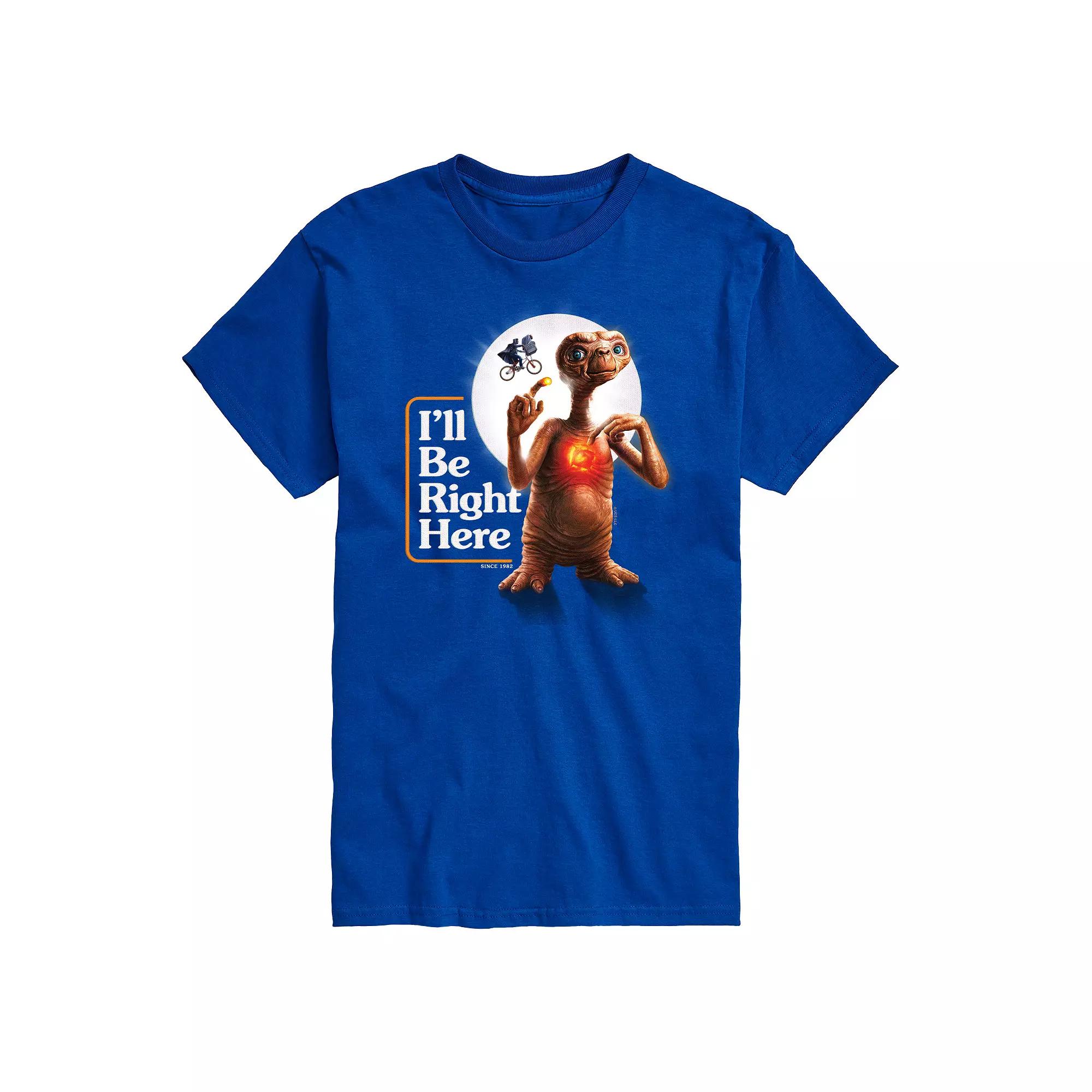 Big & Tall ET Be Right Here Tee, Men's,  Product Image
