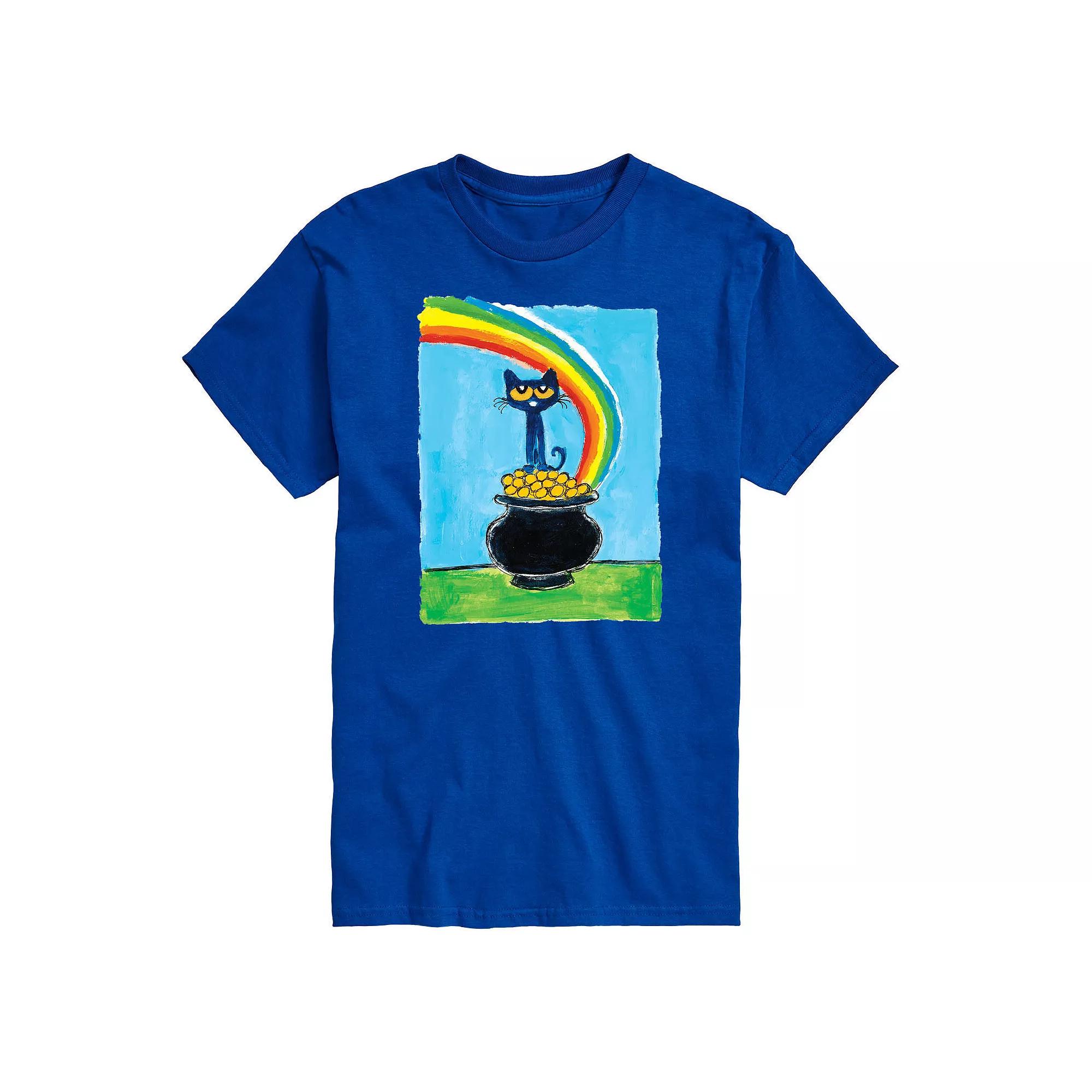 Big & Tall Pete The Cat Pot Of Gold Tee, Men's,  Product Image