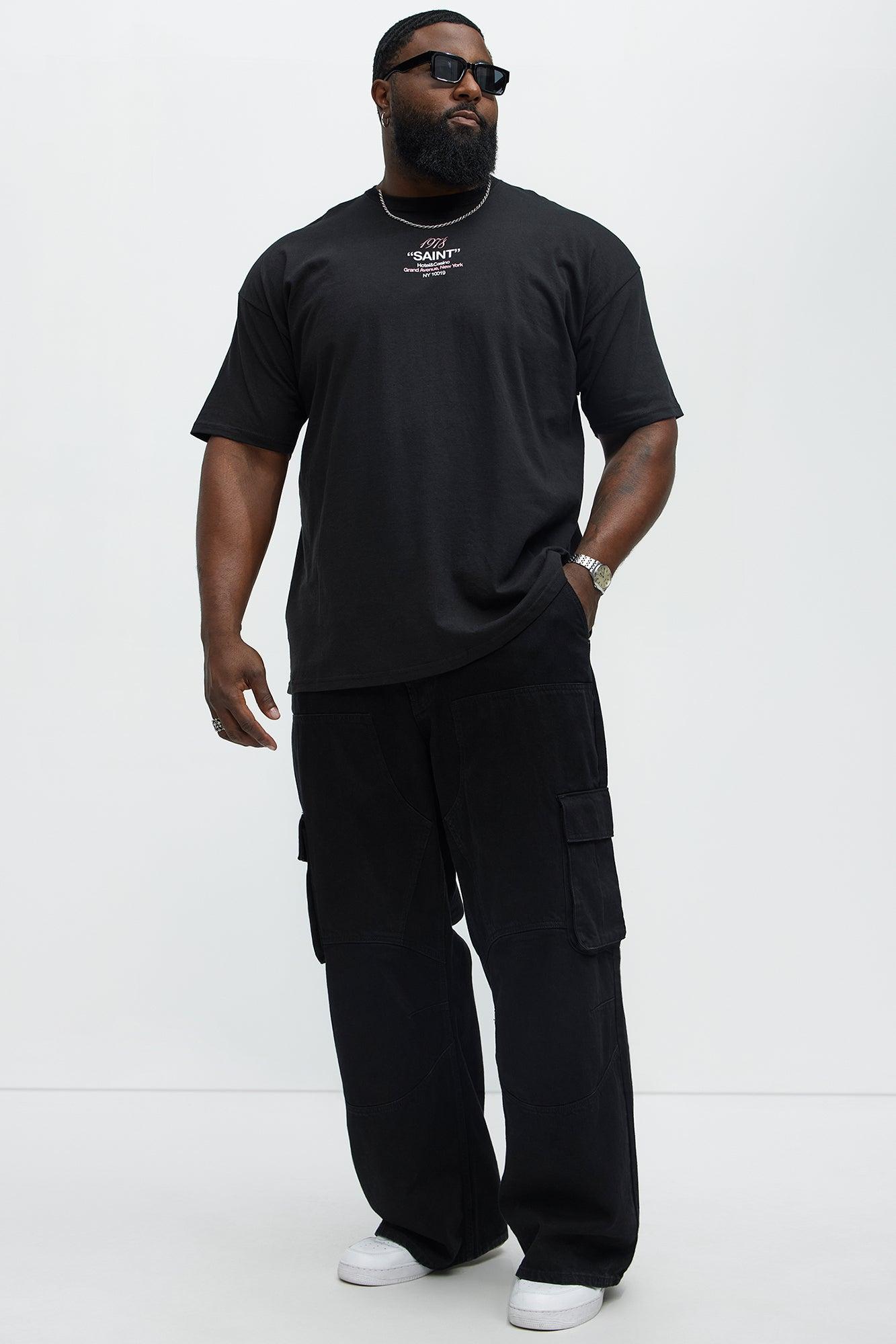 Saint NYC Short Sleeve Tee - Black Product Image