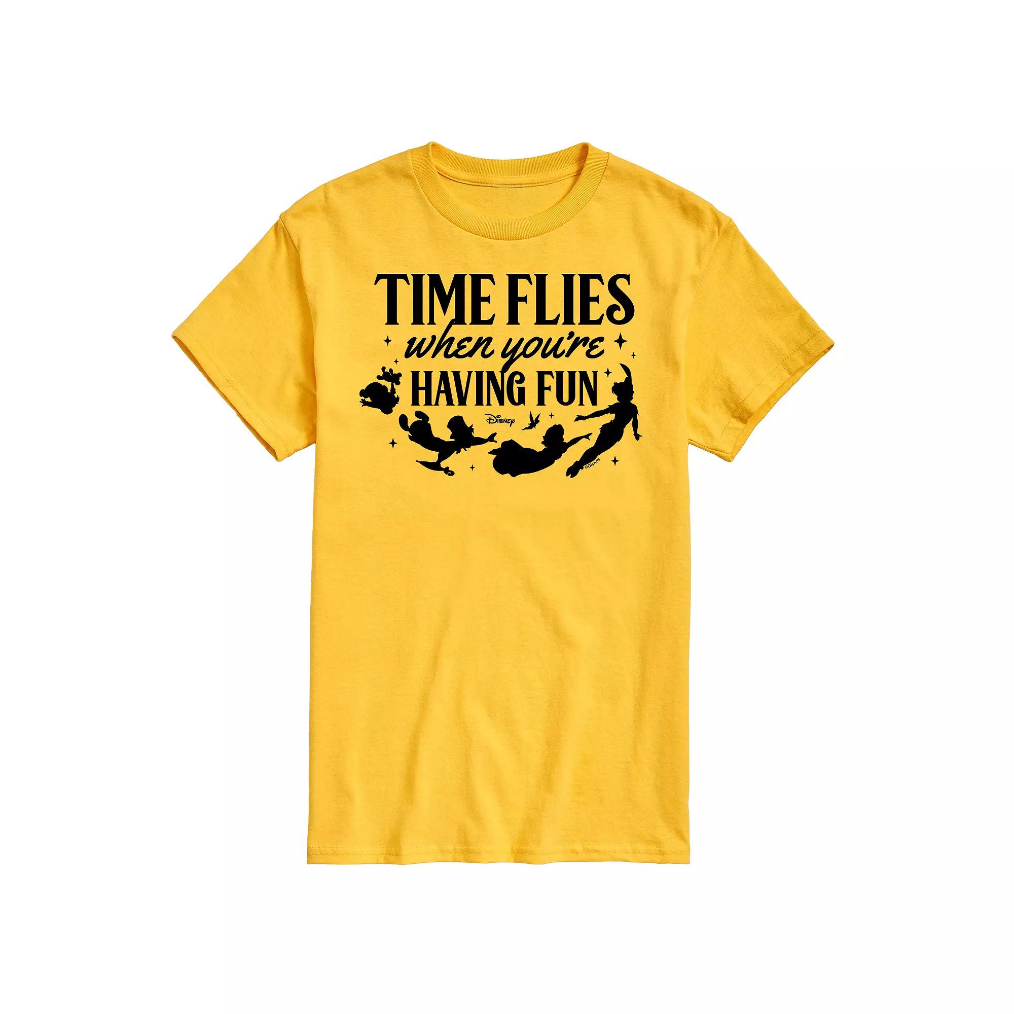 Disney's Peter Pan Men's Time Flies Graphic Tee,  Product Image