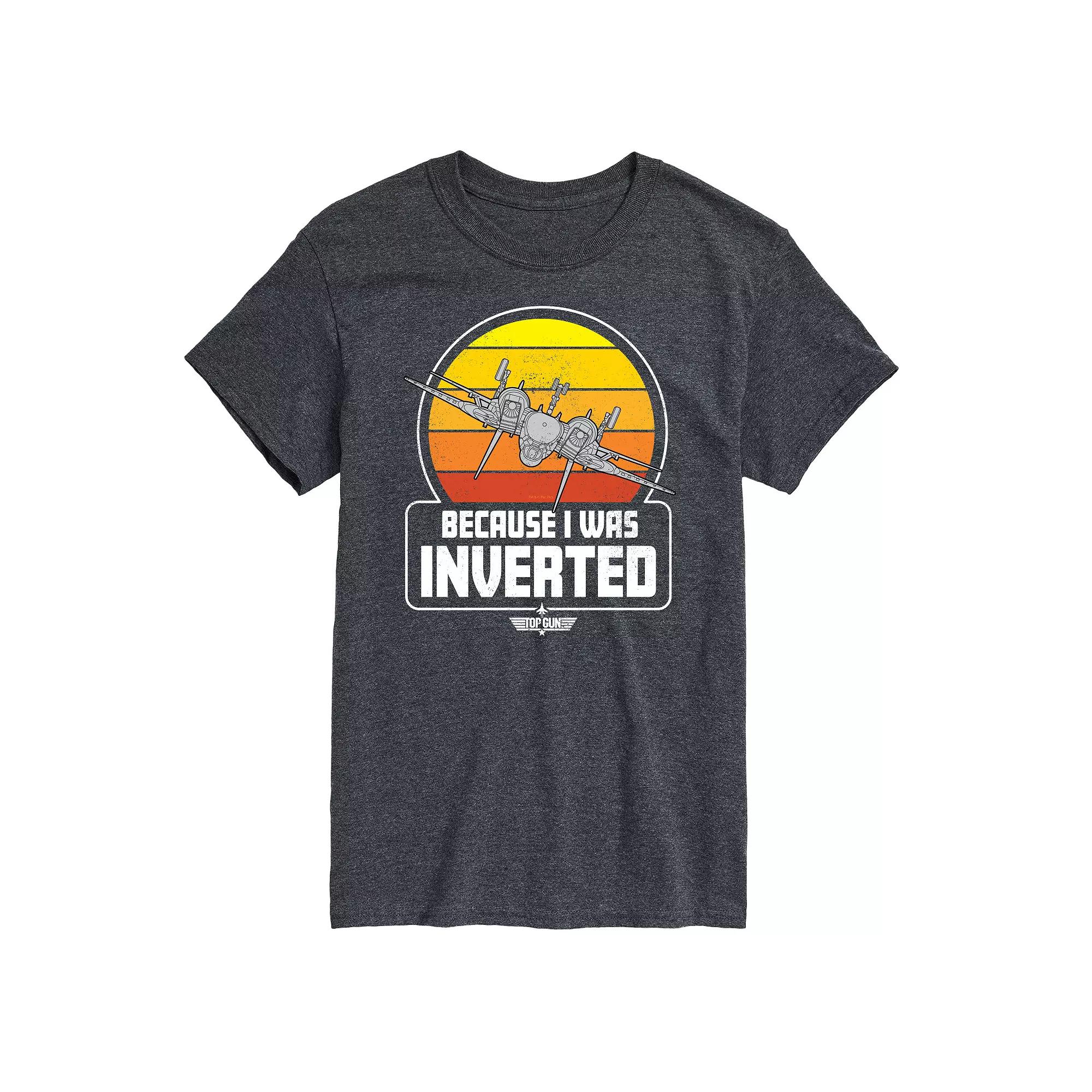 Big & Tall Top Gun Inverted Tee, Men's,  Product Image