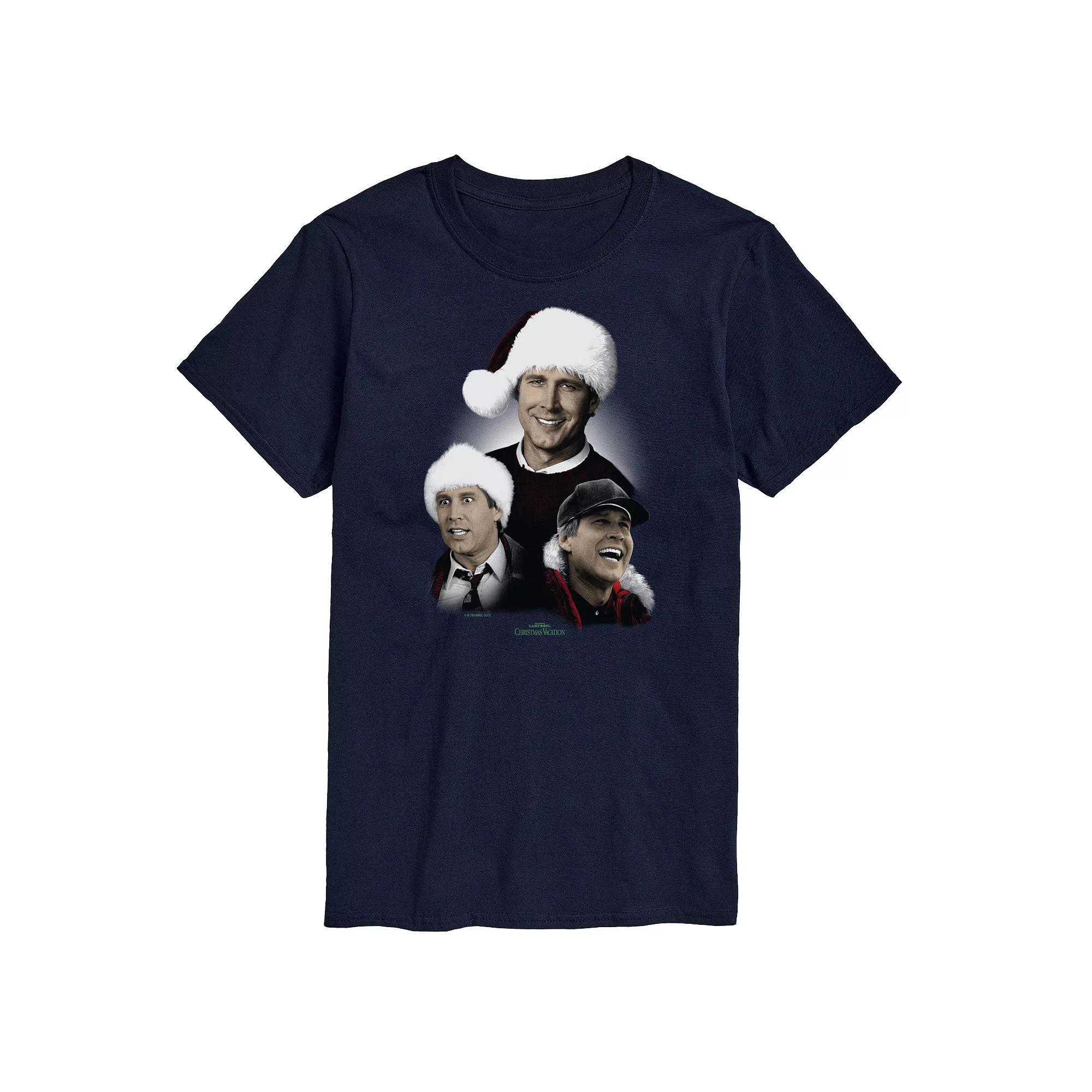 Men's National Lampoon's Christmas Vacation Holiday Card Graphic Tee,  Product Image