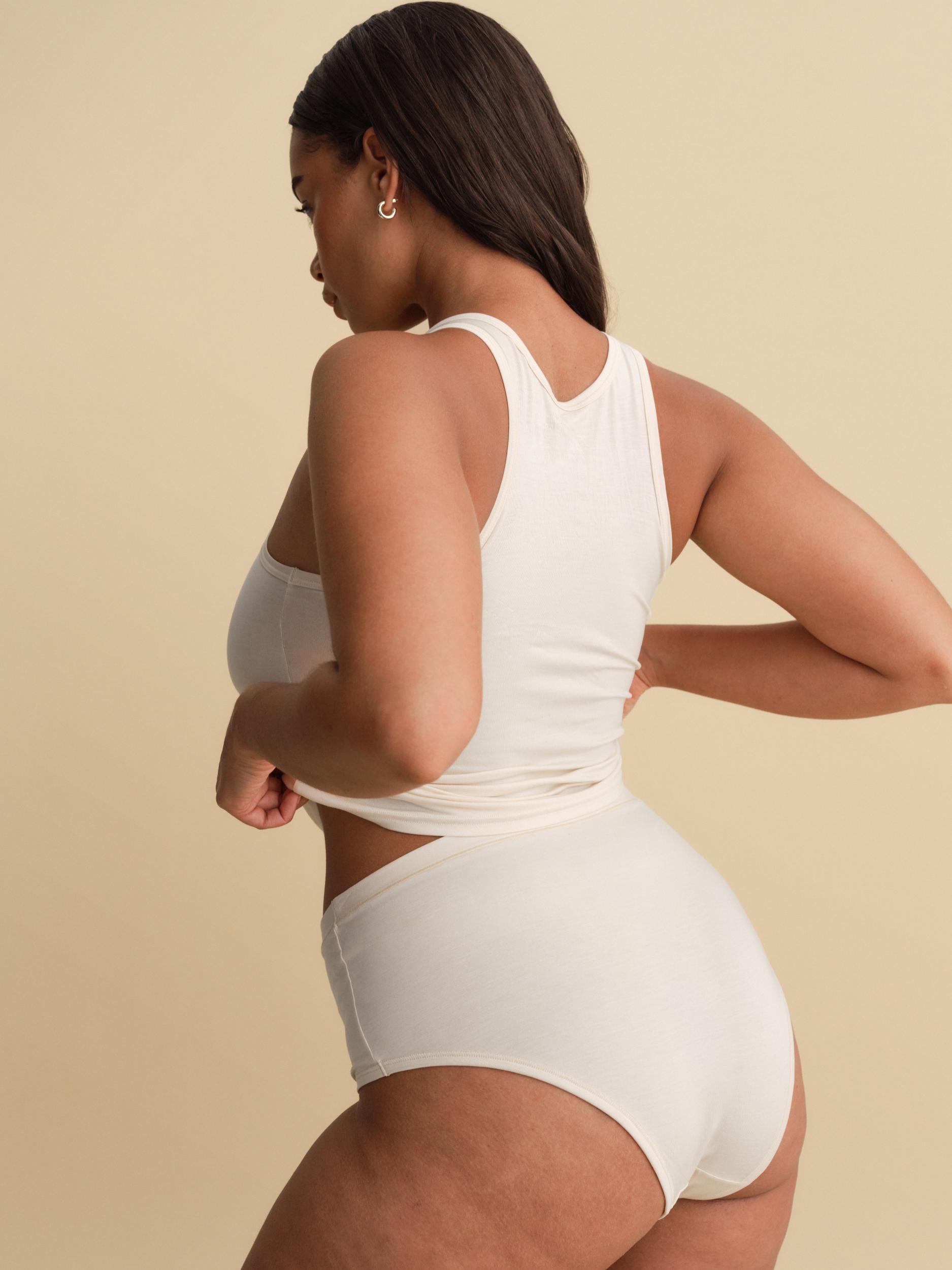 Tencel Comfort Wireless U-Neck Bra Female Product Image