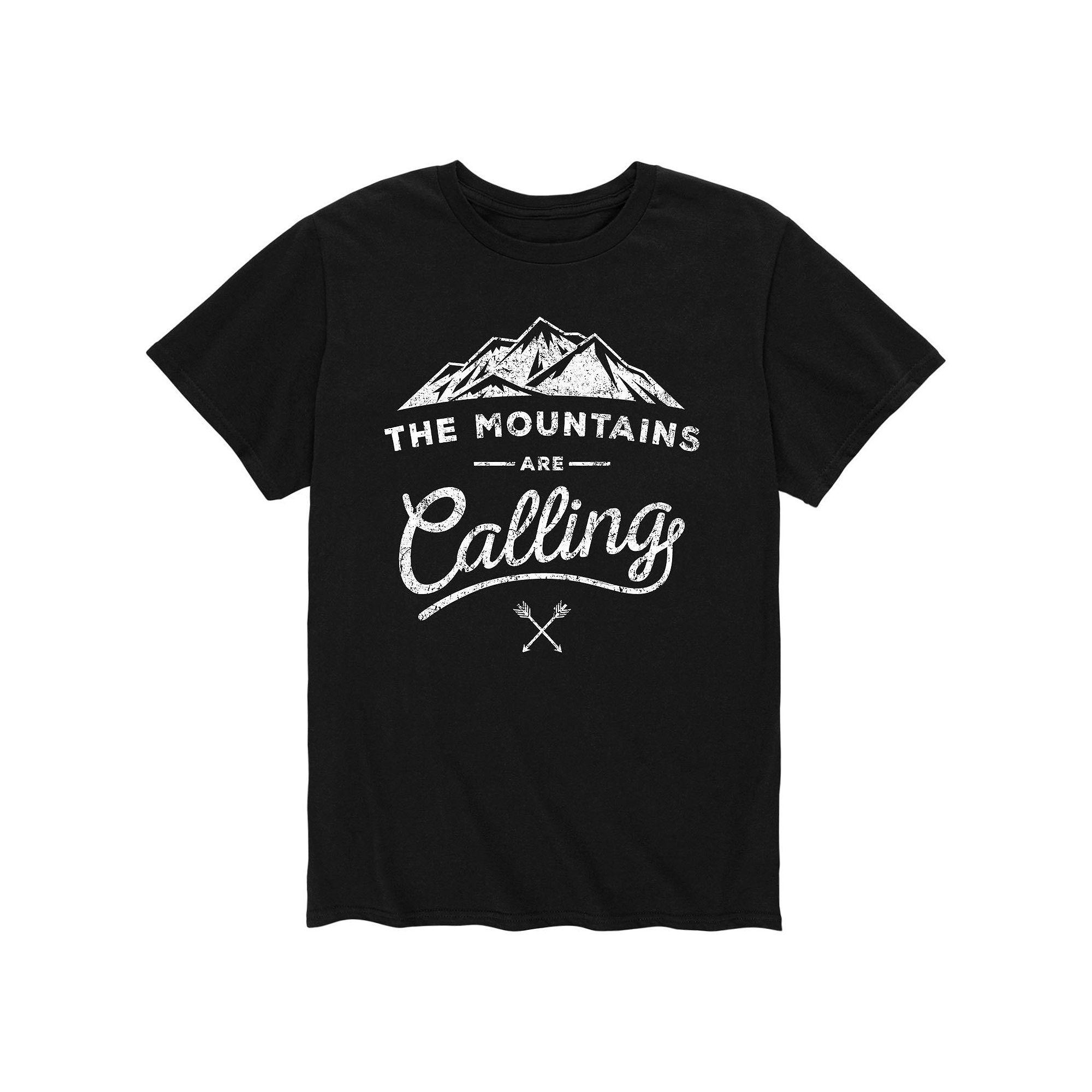 Men's Mounatins Are Calling Tee,  Product Image