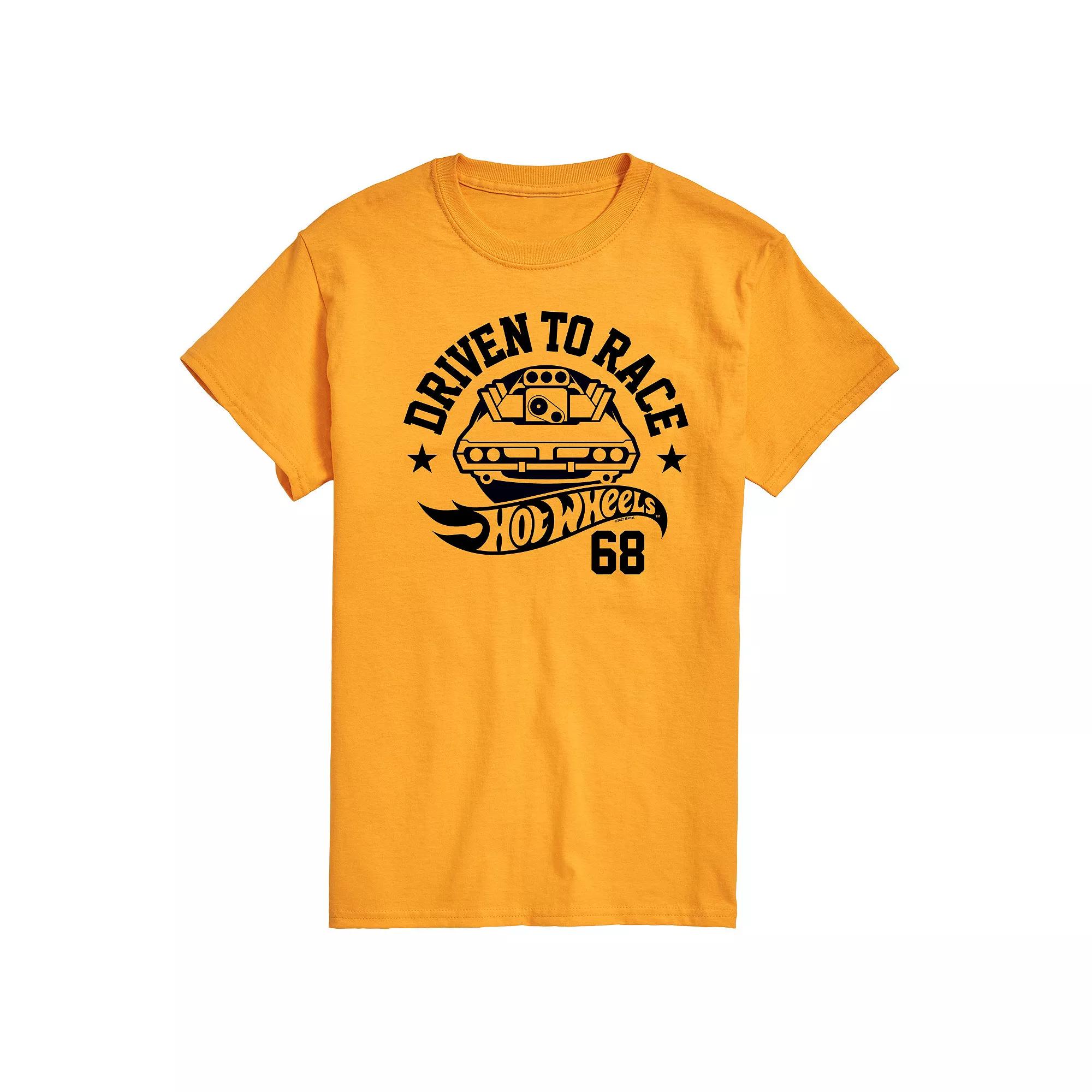 Men's Hot Wheels Driven To Race Graphic Tee,  Product Image