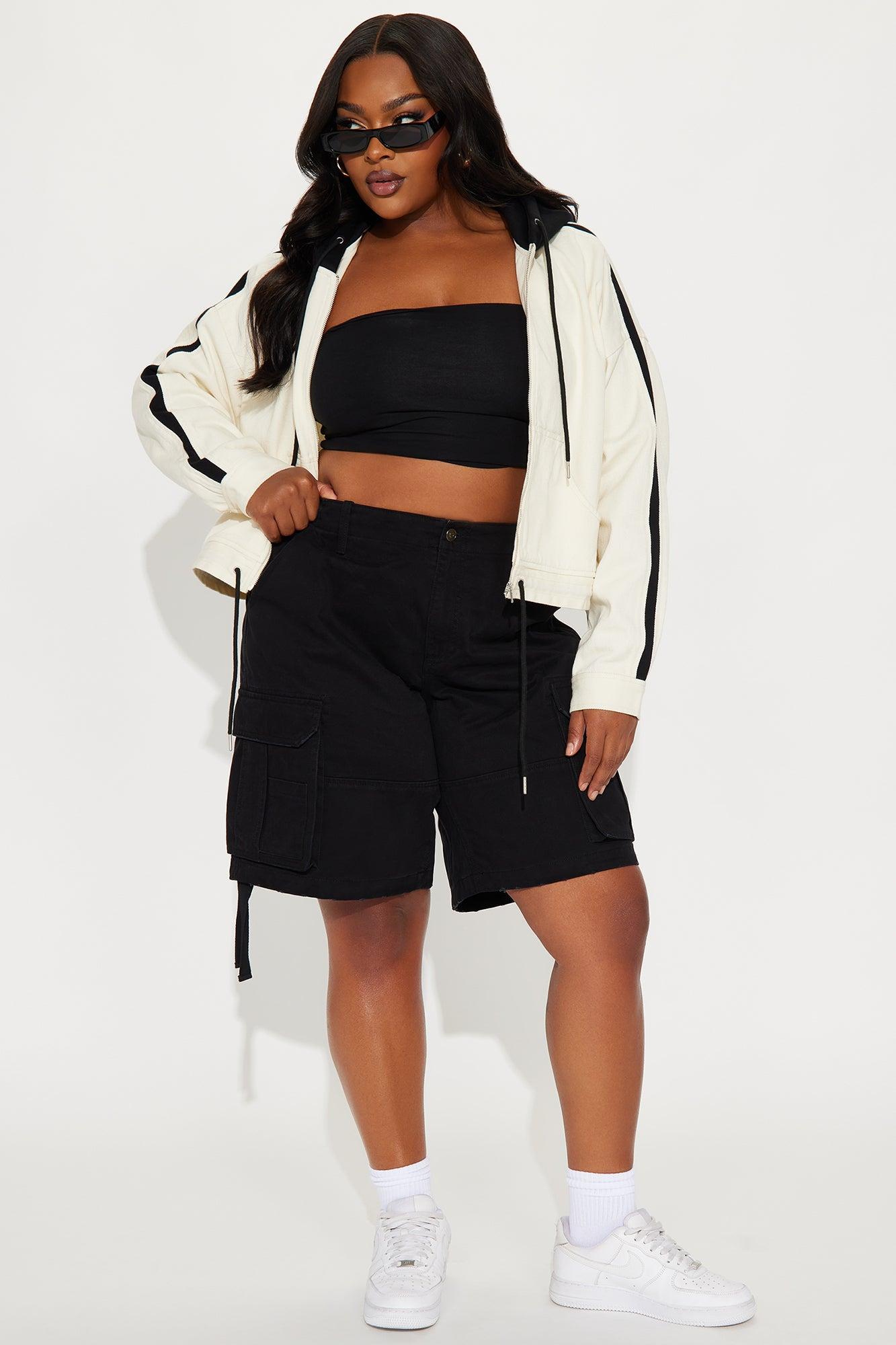 Onto Something Bermuda Short - Black Product Image