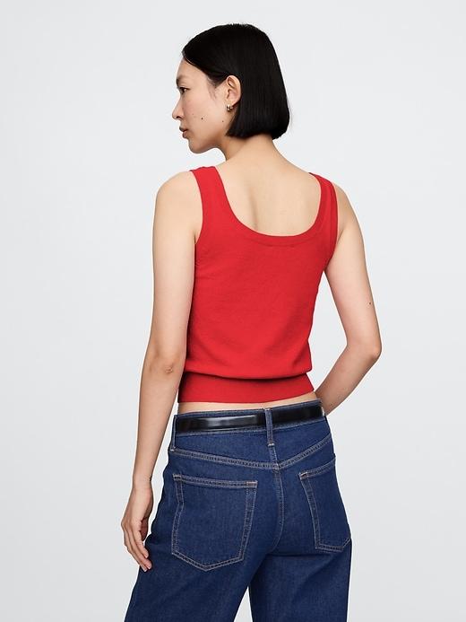 CashSoft Cropped Tank Top Product Image