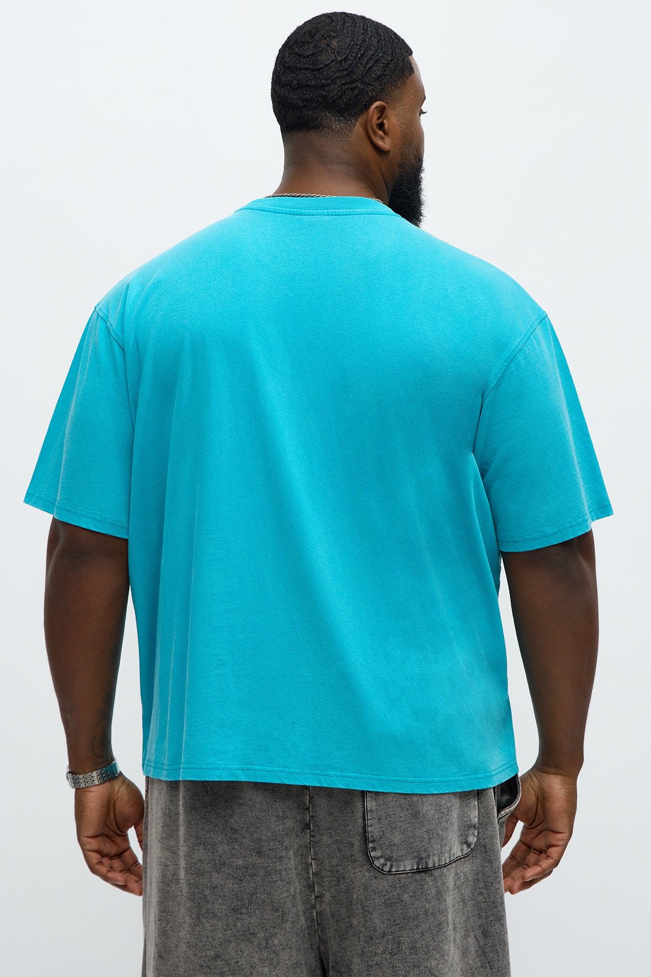 Hornets Oversized Short Sleeve Tee - Teal Male Product Image