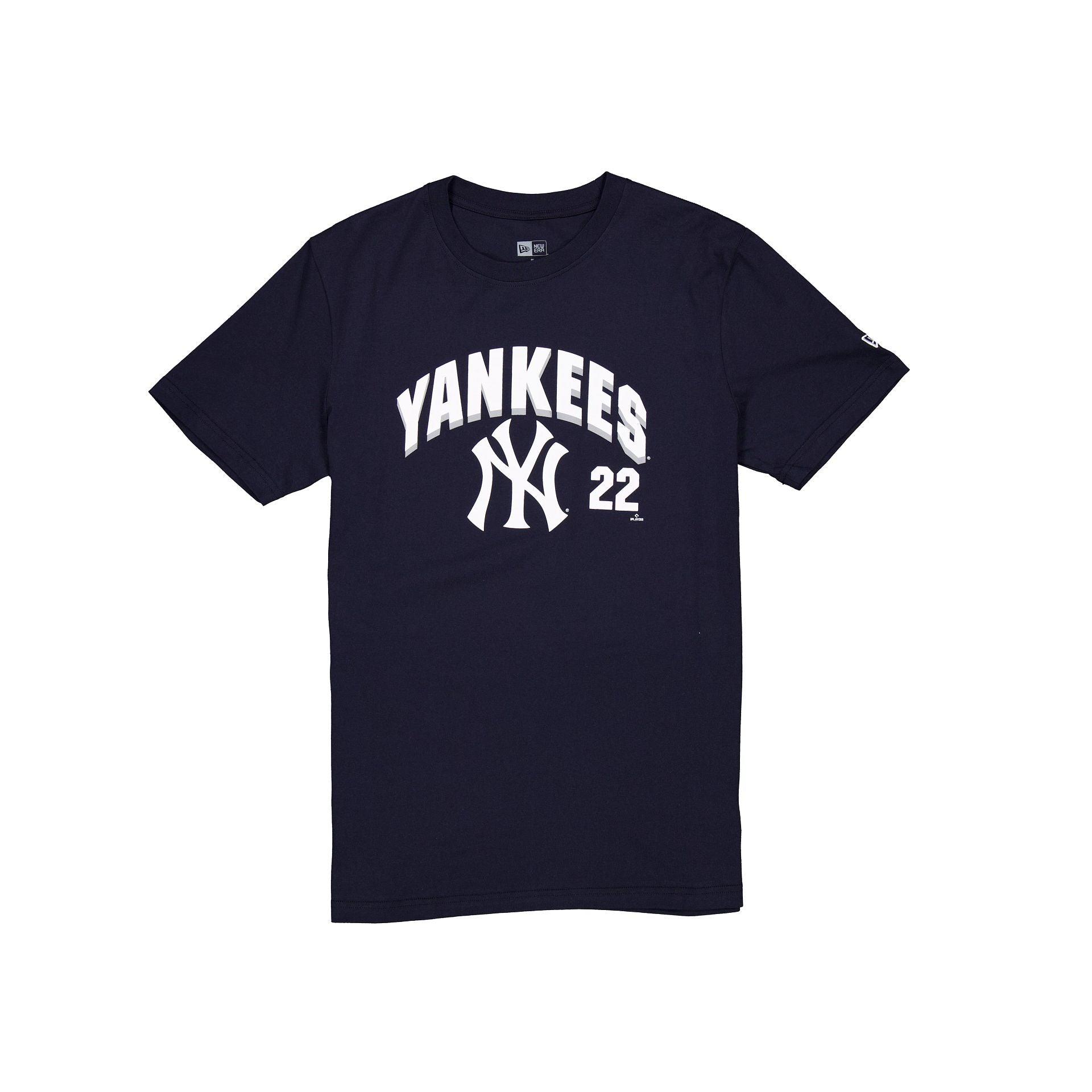 New York Yankees Juan Soto Navy T-Shirt Male Product Image