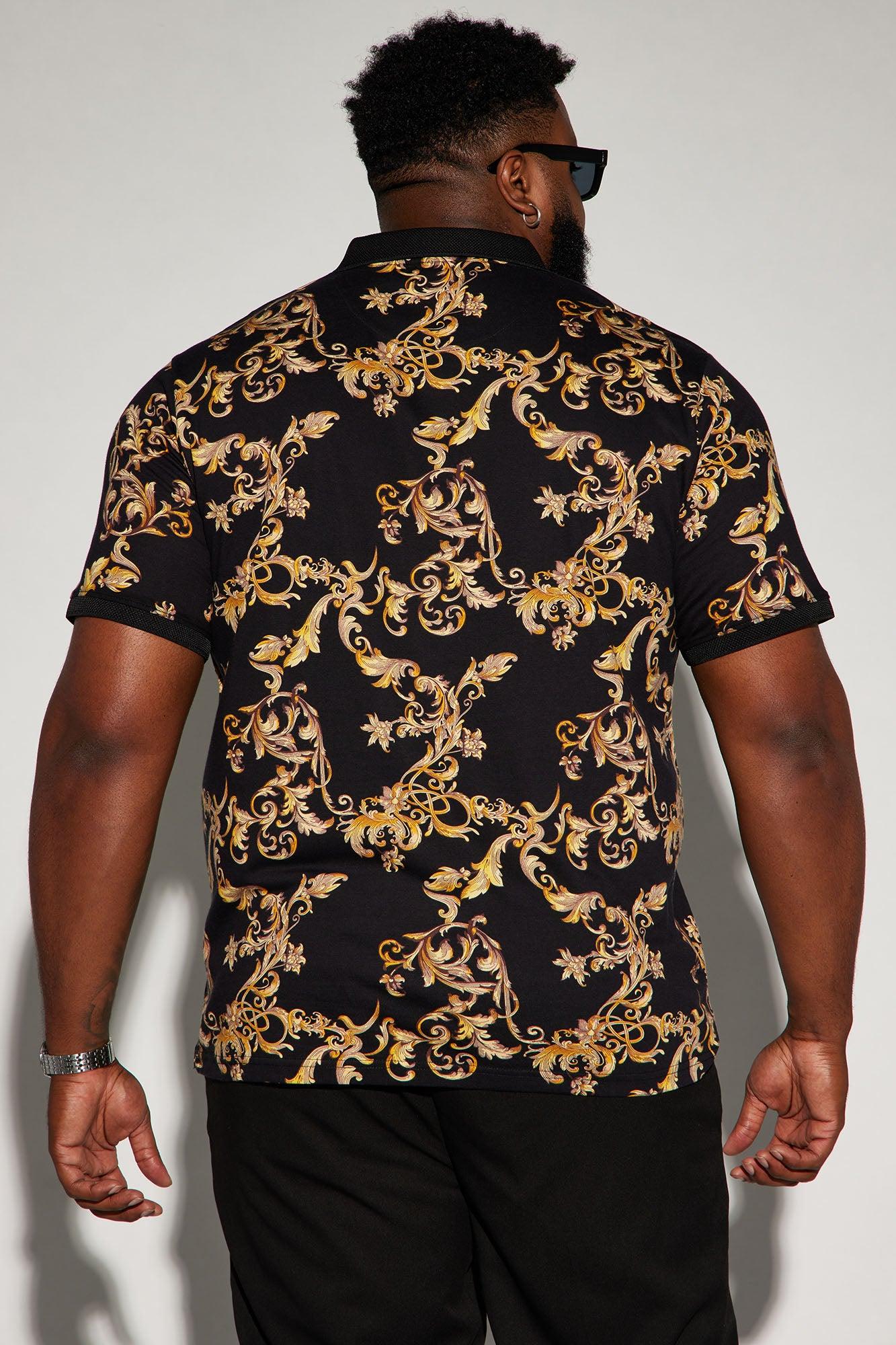 Ace Short Sleeve Polo - Black Product Image