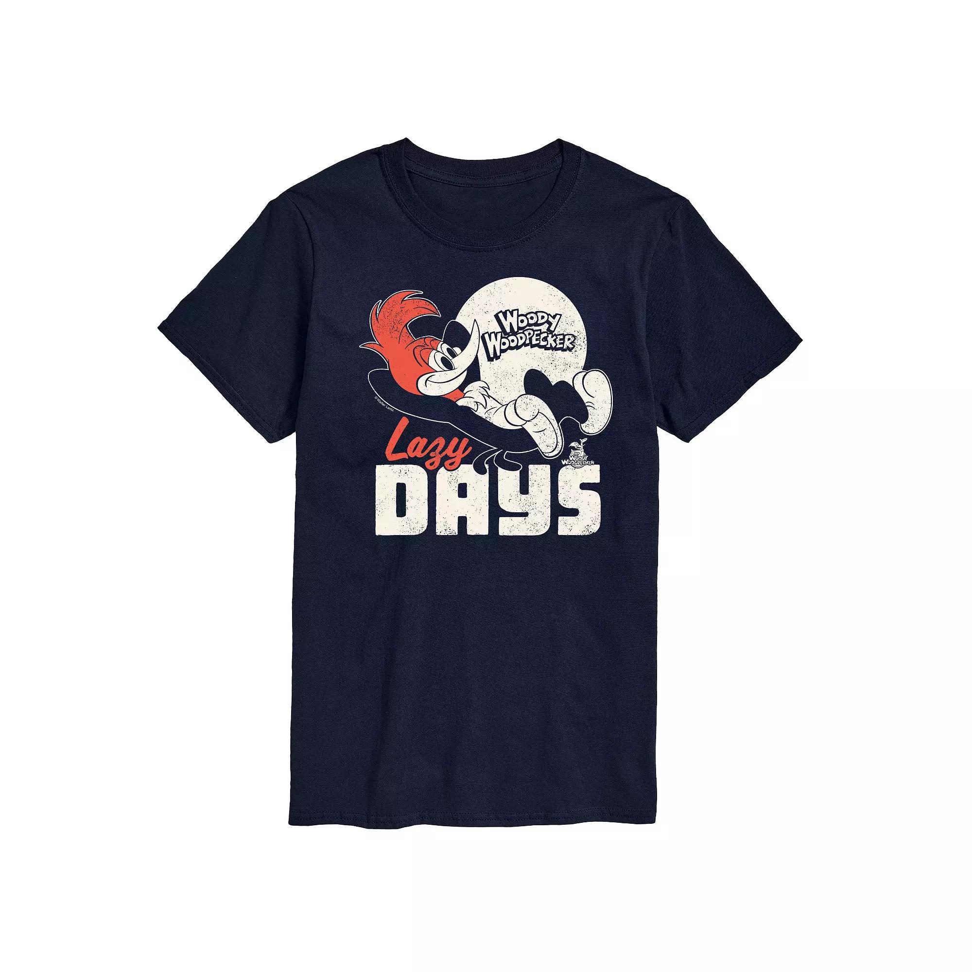 Big & Tall Woody Woodpecker Lazy Days Graphic Tee, Men's,  Product Image