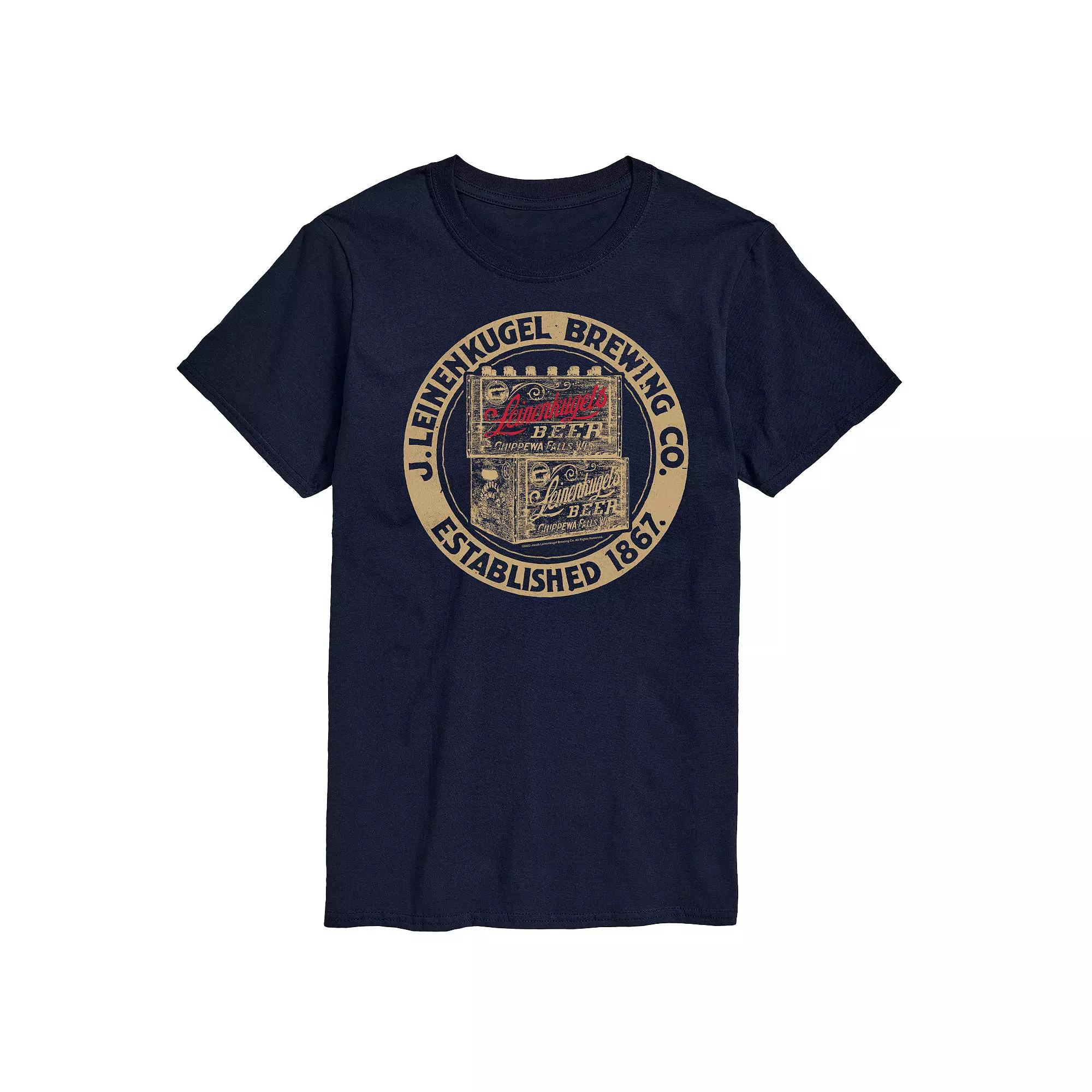 Big & Tall Beer Oclock Tee, Men's,  Product Image