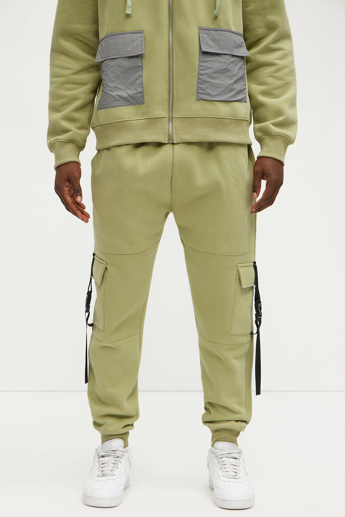 Diamond Cargo Jogger - Olive Product Image
