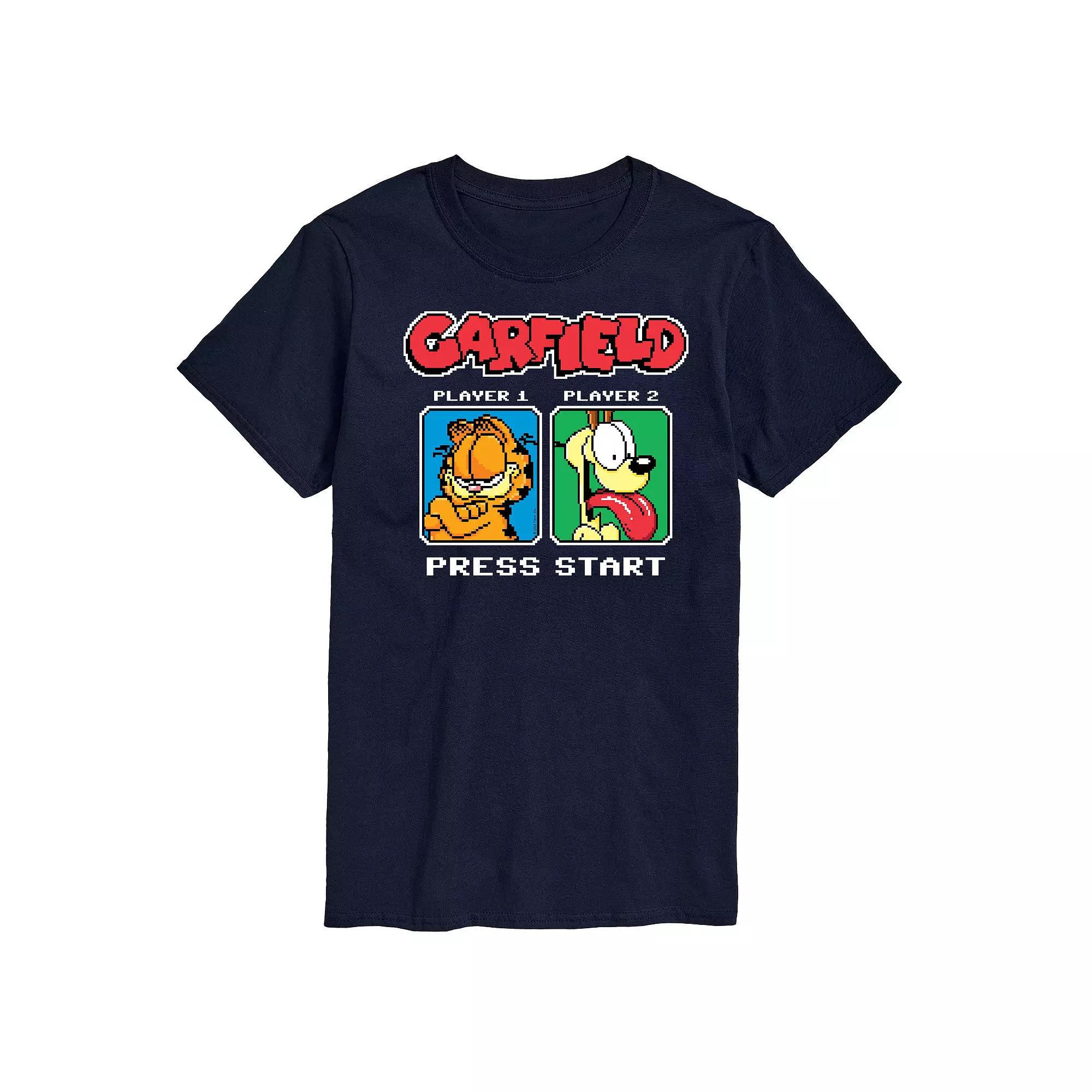 Men's Garfield Odie Game On Graphic Tee,  Product Image