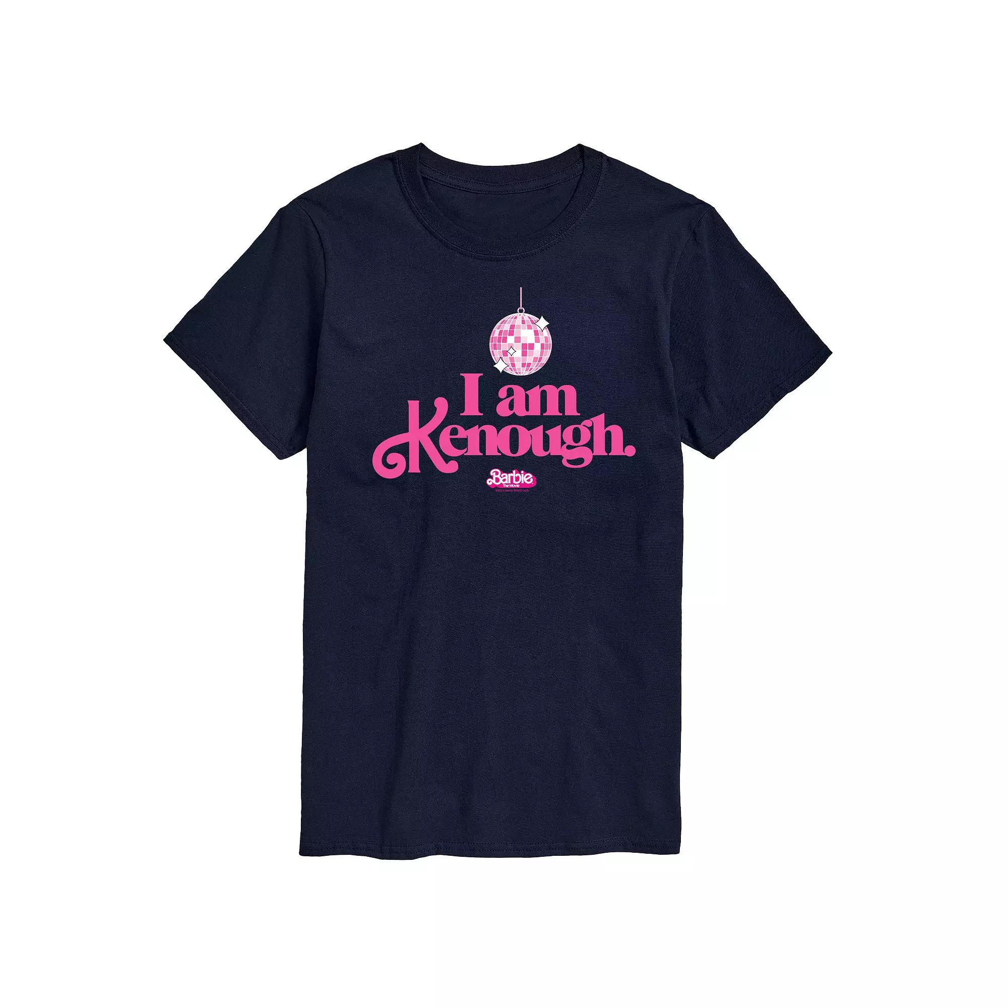 Big & Tall Barbie™ The Movie I Am Kenough DiscoBall Graphic Tee, Men's,  Product Image
