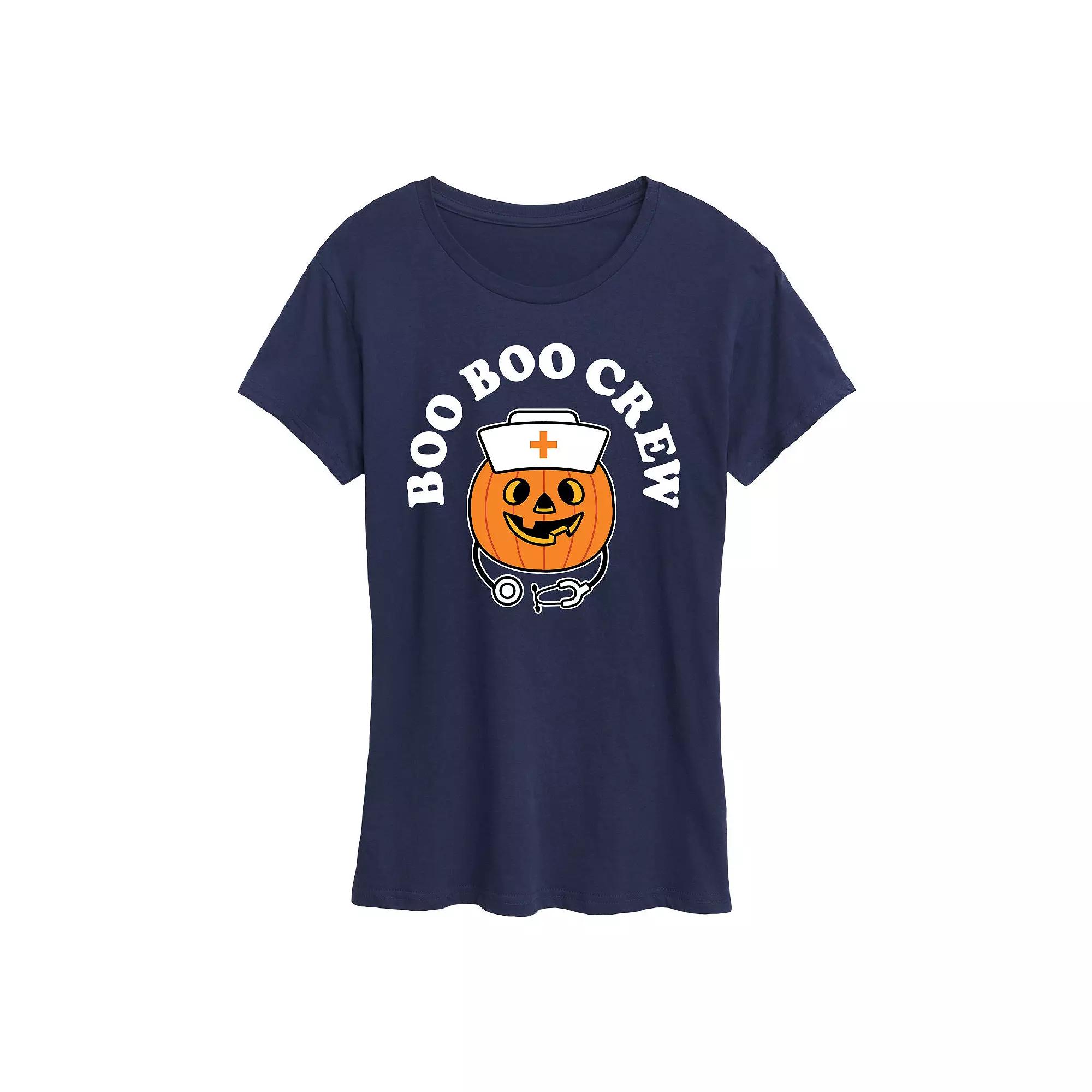Women's Boo Boo Crew Halloween Tee, Girl's,  Product Image