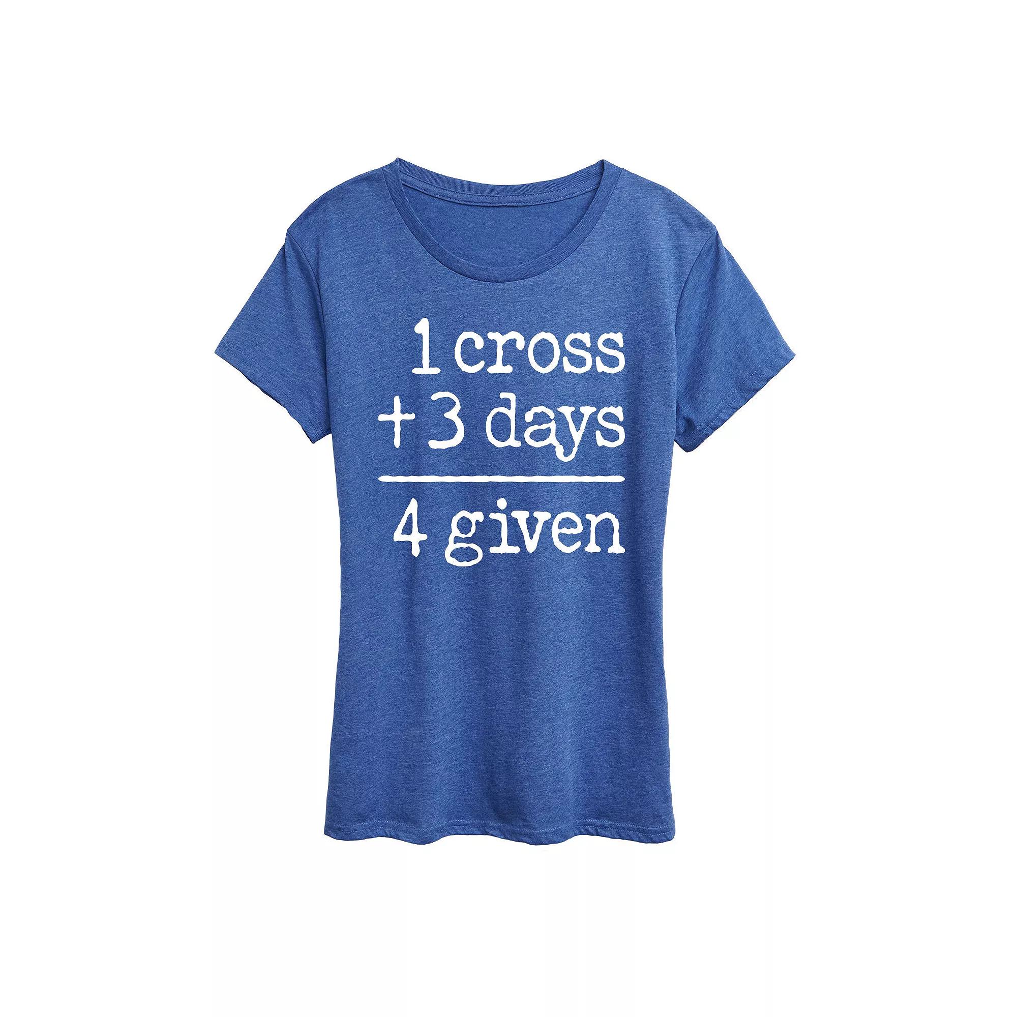 Women's One Cross Three Days Graphic Tee,  Product Image