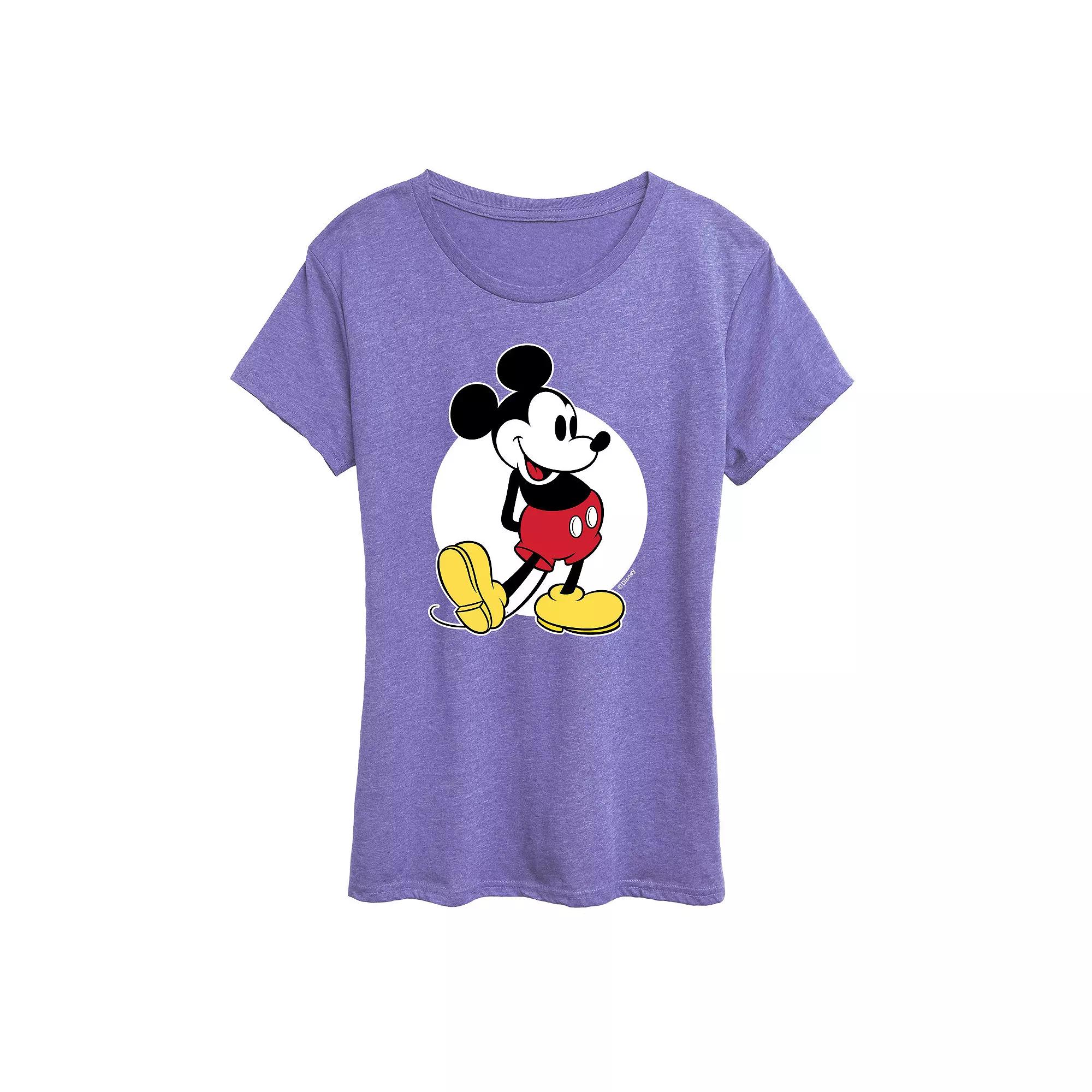 Disney's Mickey Mouse Women's Classic Graphic Tee,  Product Image