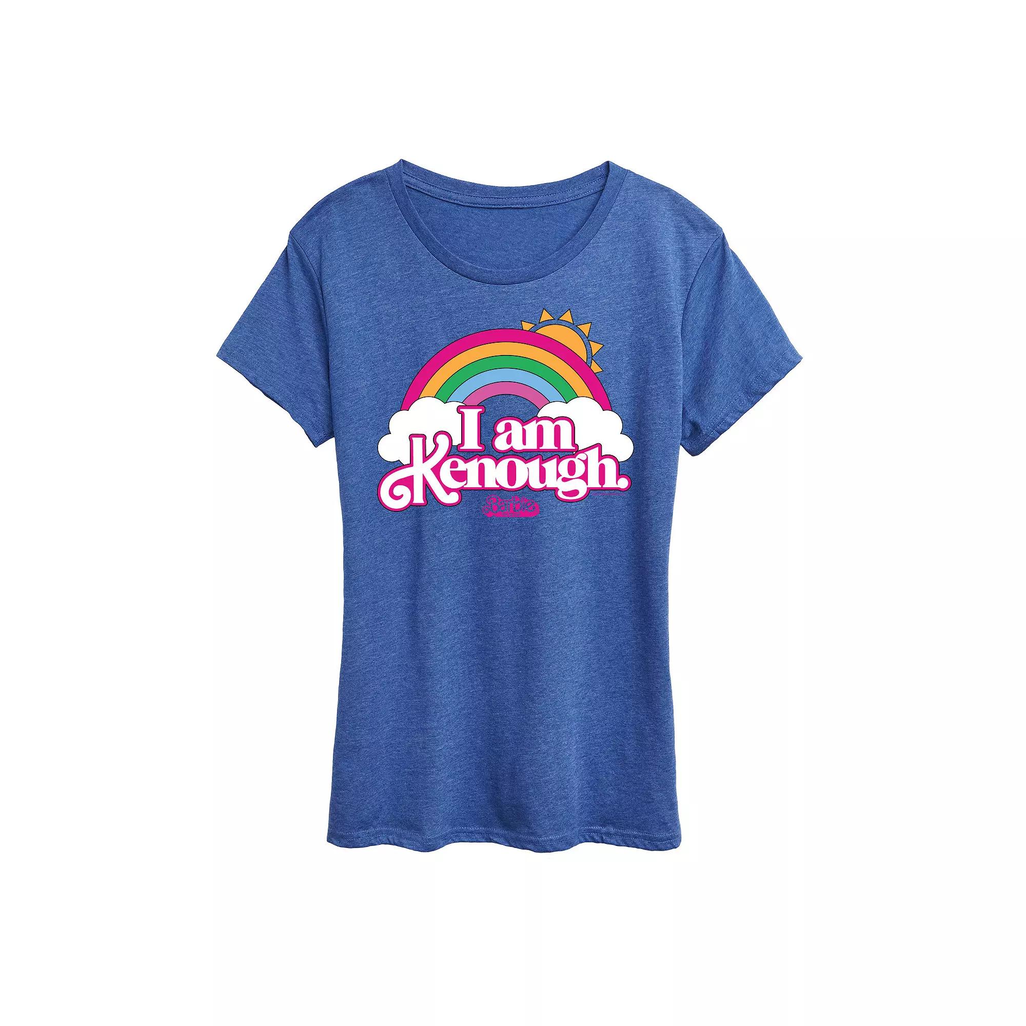 Women's Barbie The Movie Kenough Rainbow Graphic Tee, Girl's,  Product Image