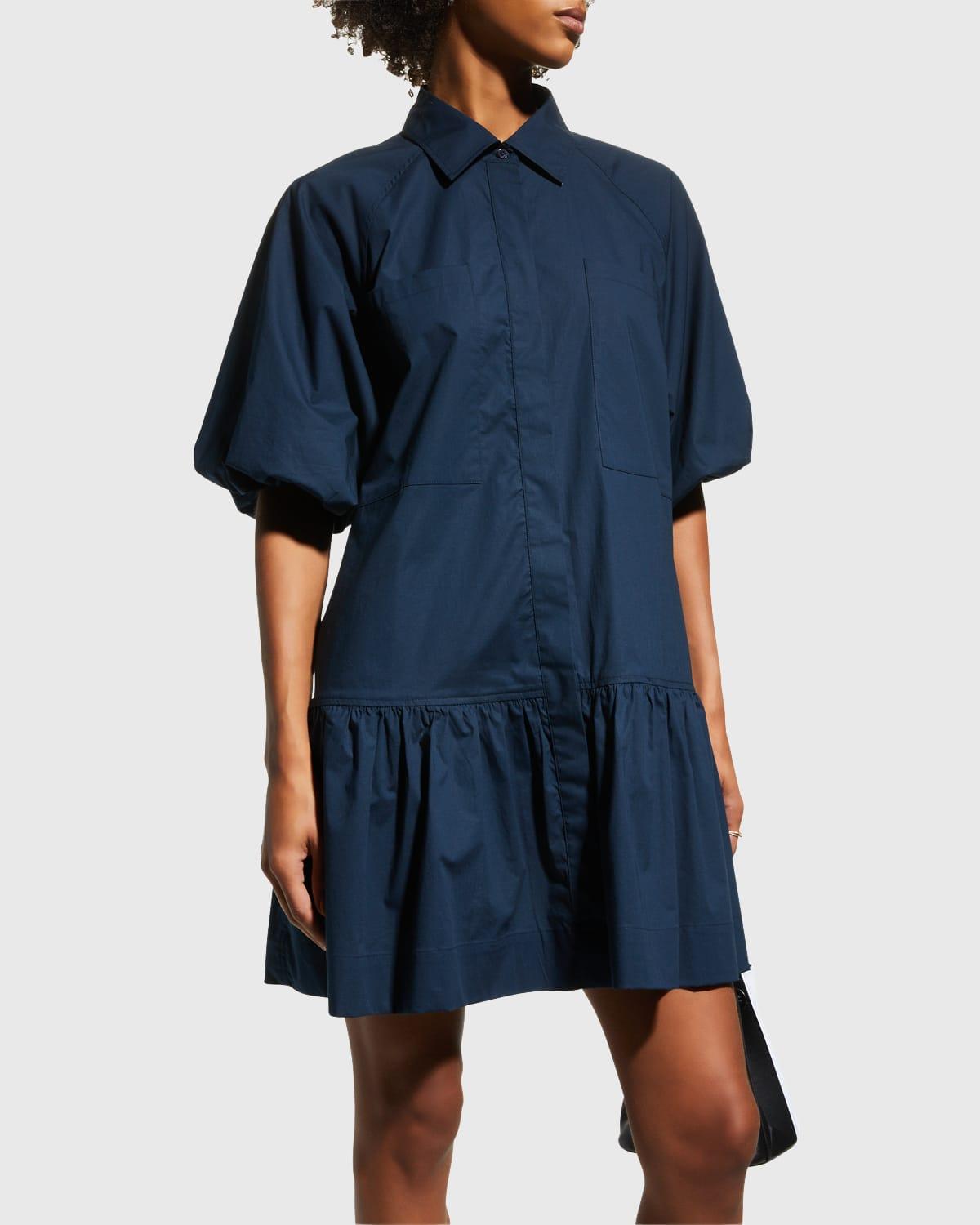 Womens Crissy Cotton Poplin Shirtdress Product Image