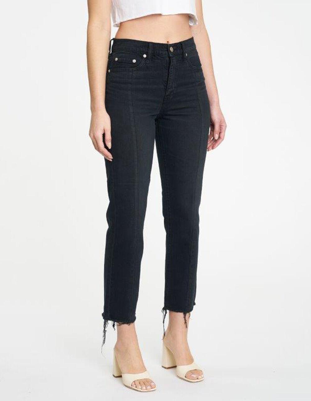 DAZE Straight Up Womens Jeans - BLACK Product Image