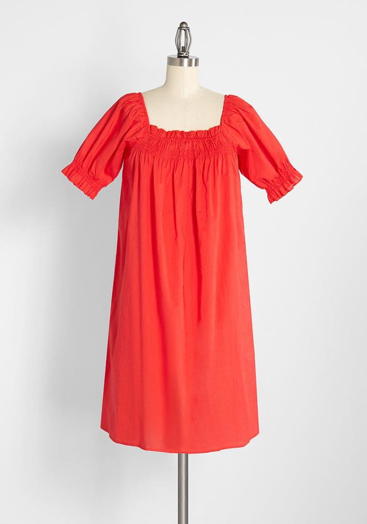 Summertime Garden Stories Smocked Mini Dress Product Image