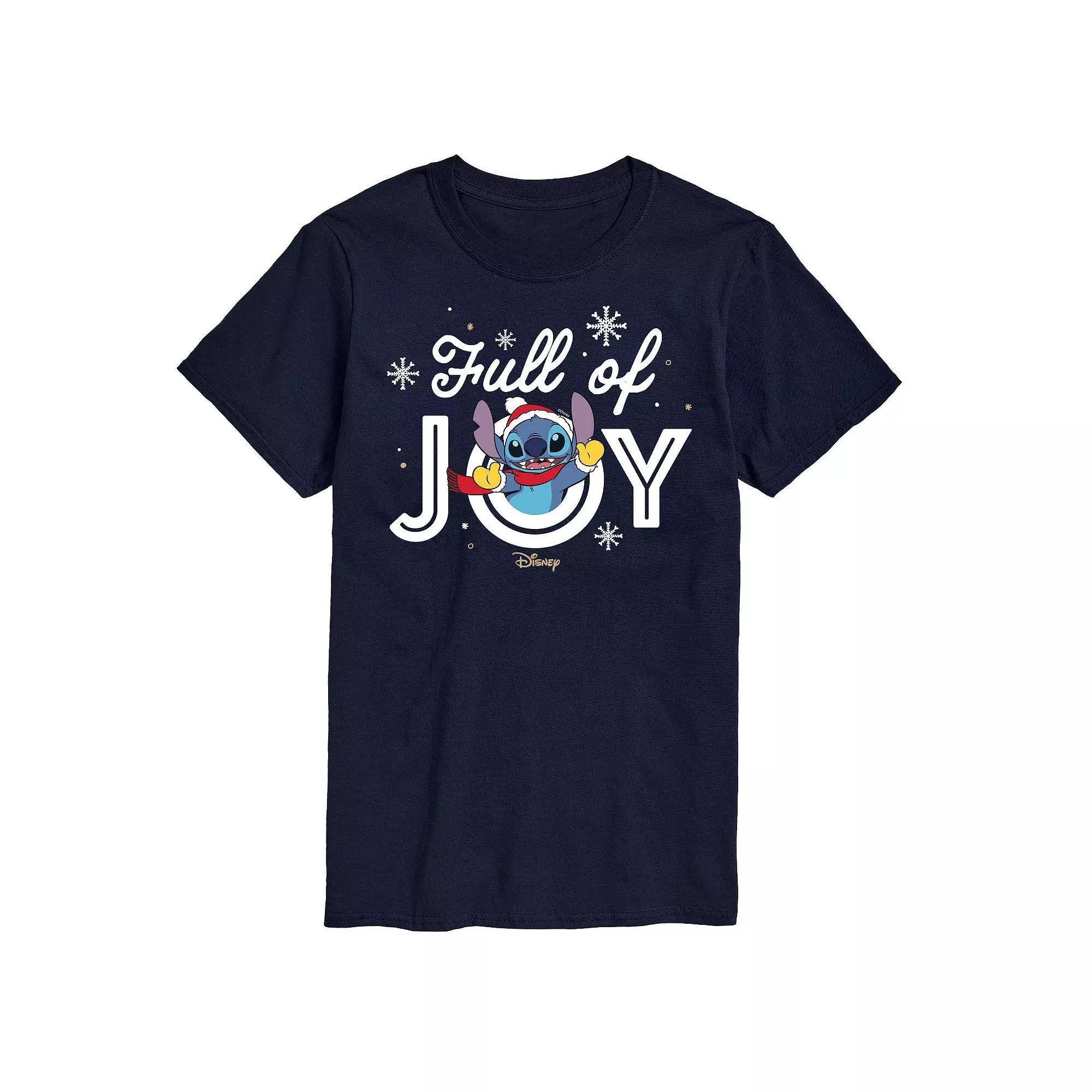 Disney's Lilo & Stitch Big & Tall Full Of Joy Graphic Tee, Men's,  Product Image