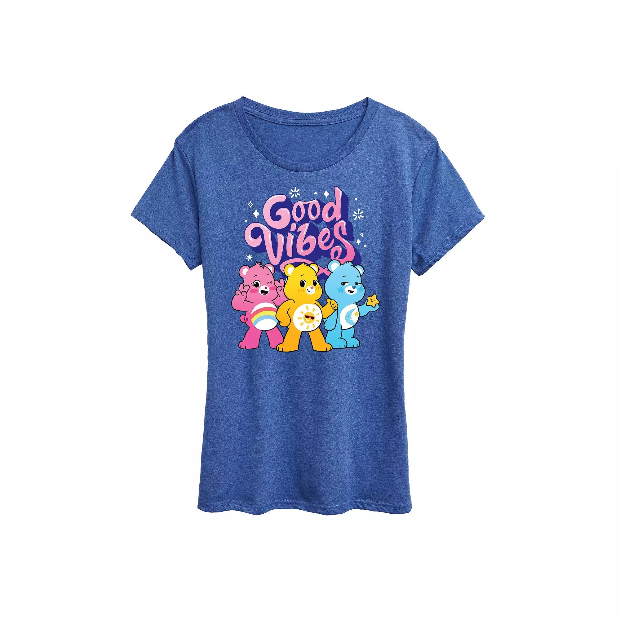 Women's Care Bears Vibes Graphic Tee, Girl's,  Product Image