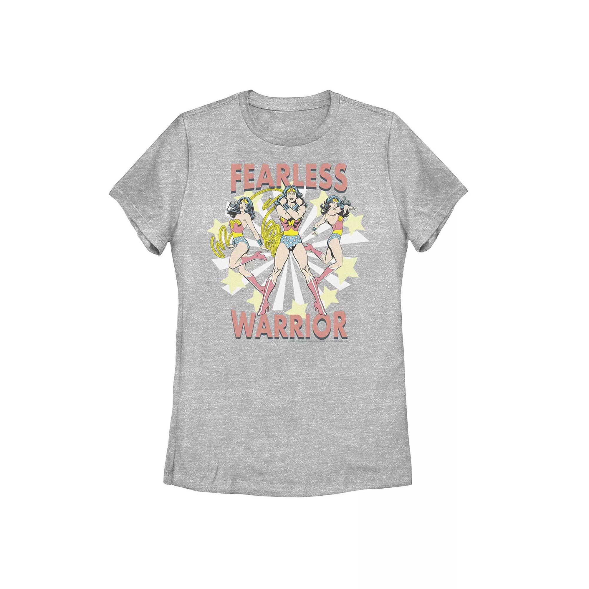 Juniors' DC Comics Wonder Woman "Fearless Warrior" Graphic Tee, Girl's,  Product Image