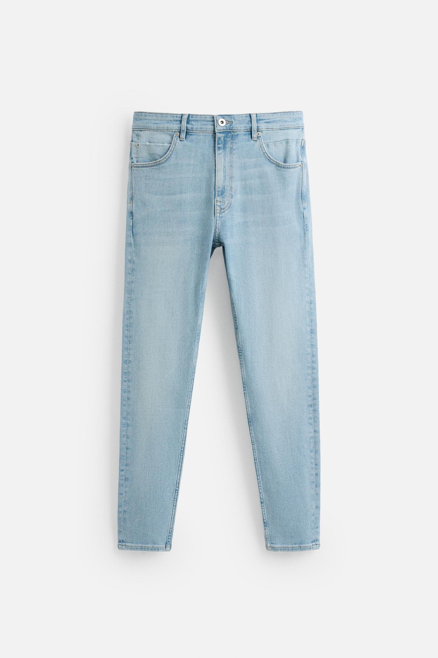 SKINNY FIT CROPPED JEANS Product Image
