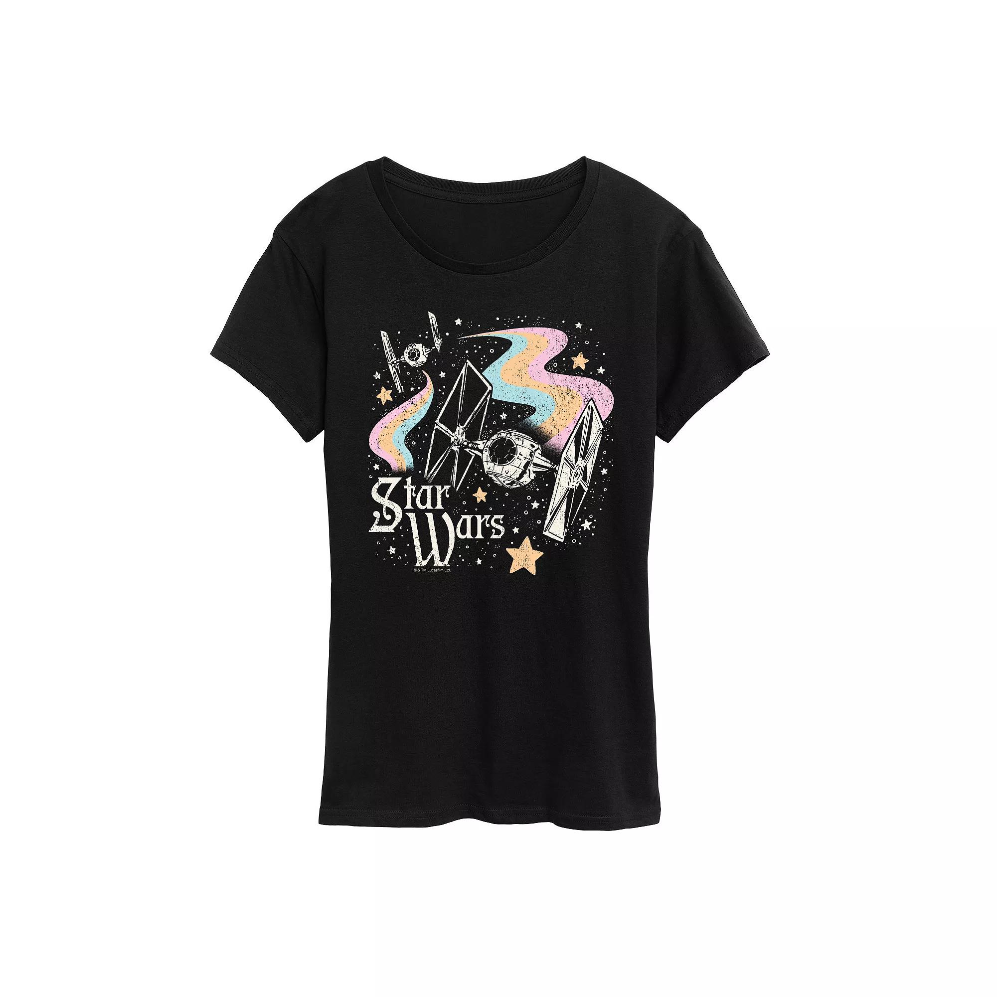 Women's Star Wars Celestial Ships Graphic Tee,  Product Image