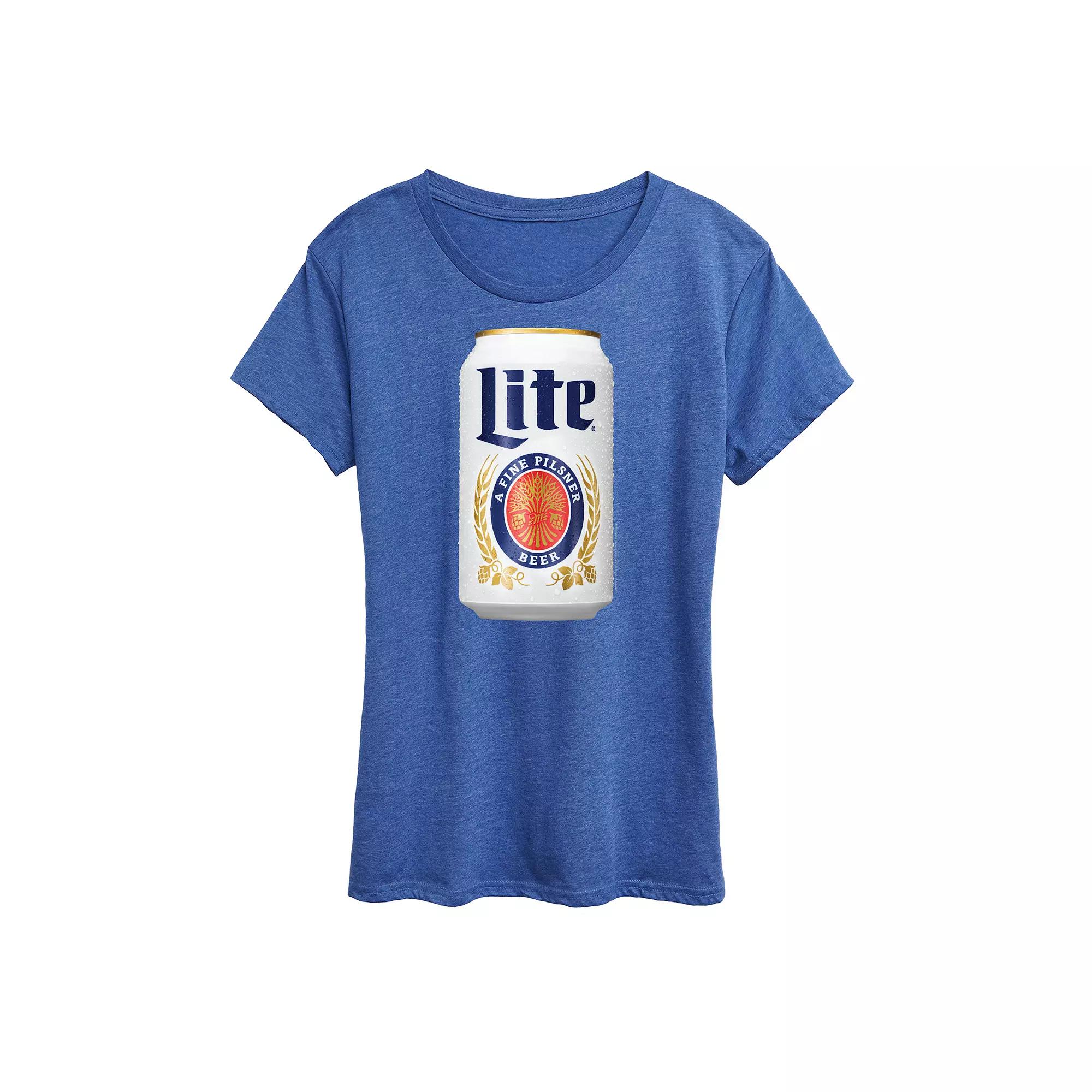 Women's Miller Lite Can Graphic Tee,  Product Image