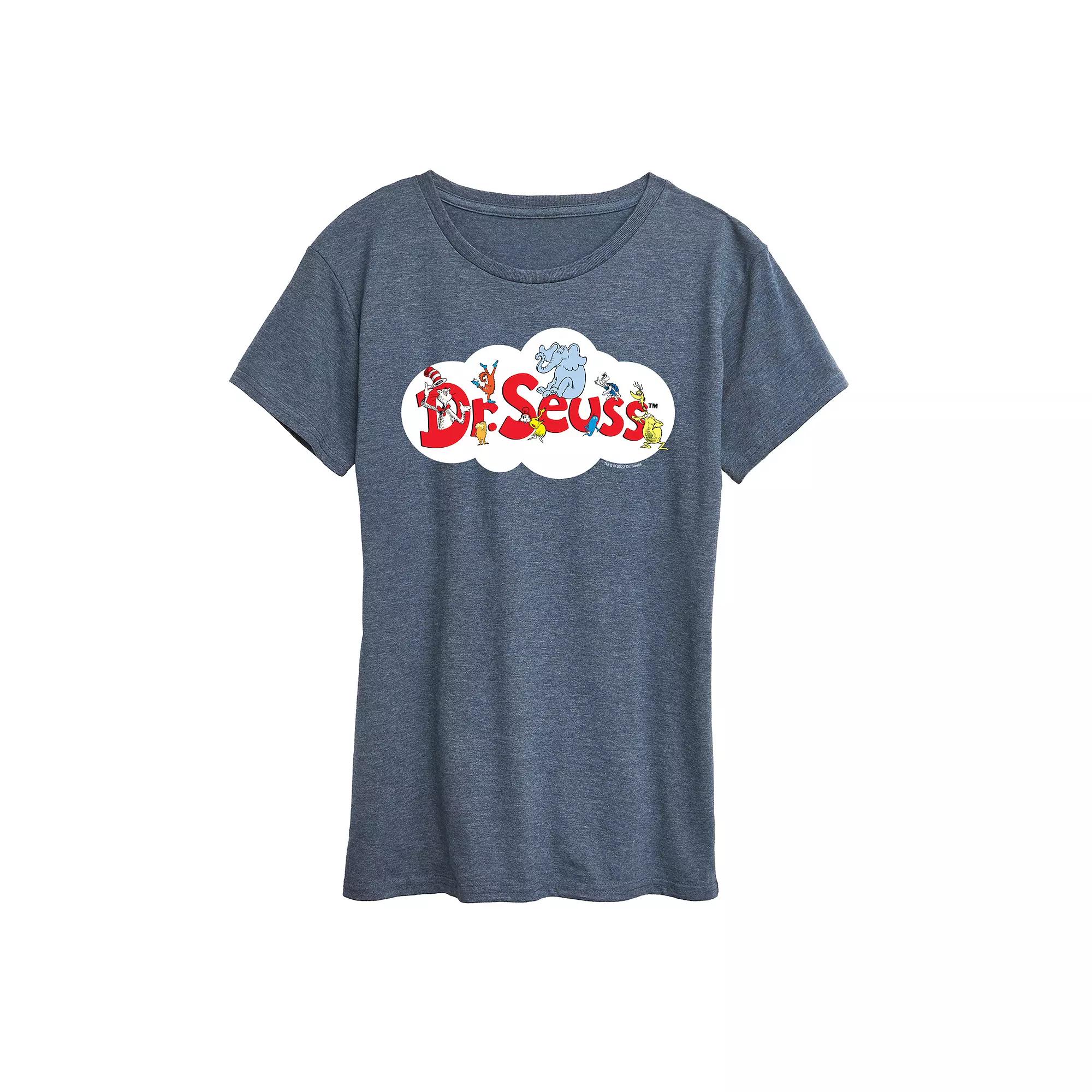 Women's Dr. Seuss Cloud Logo Graphic Tee,  Product Image