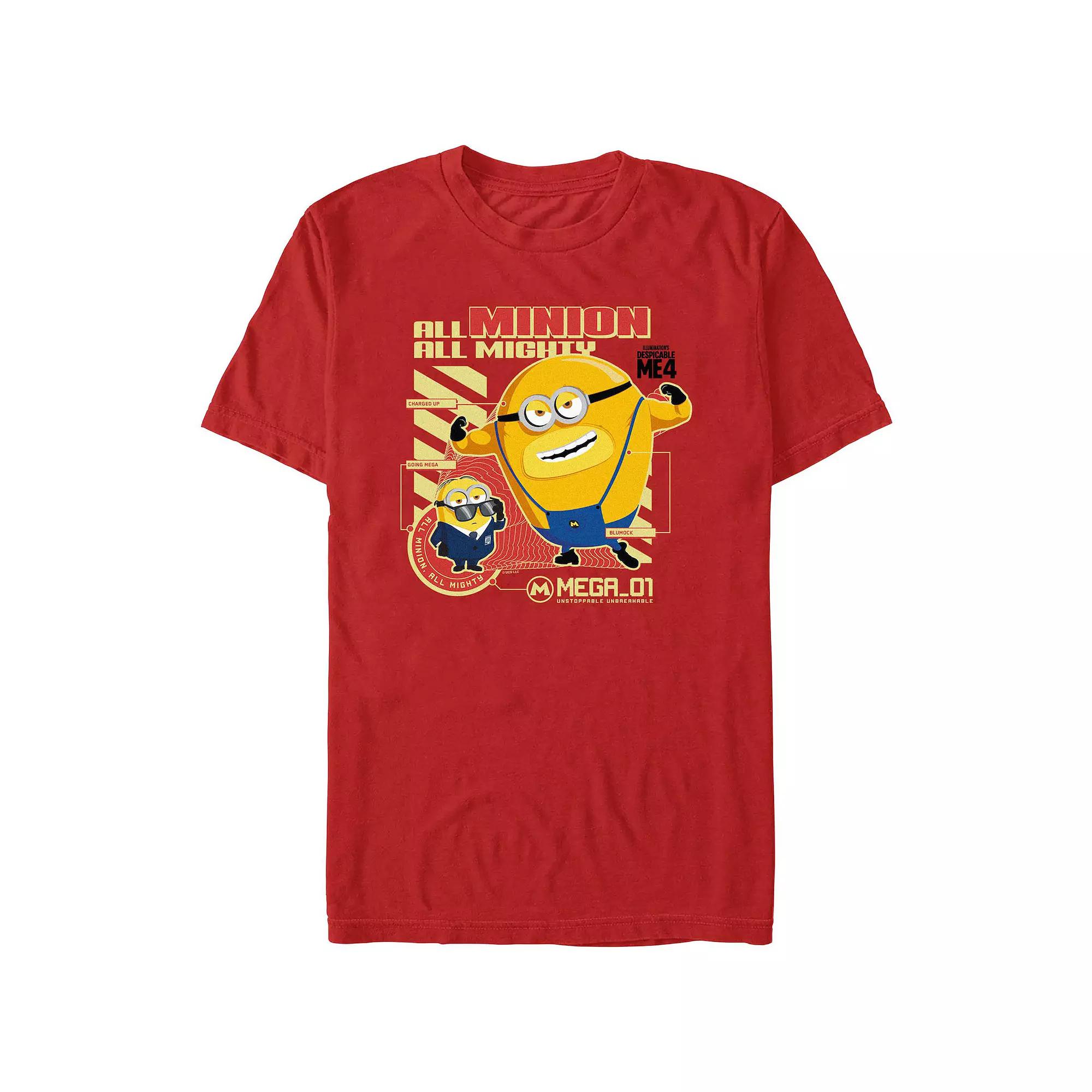 Men's Despicable Me 4 All Minion All Mighty Graphic Tee,  Product Image