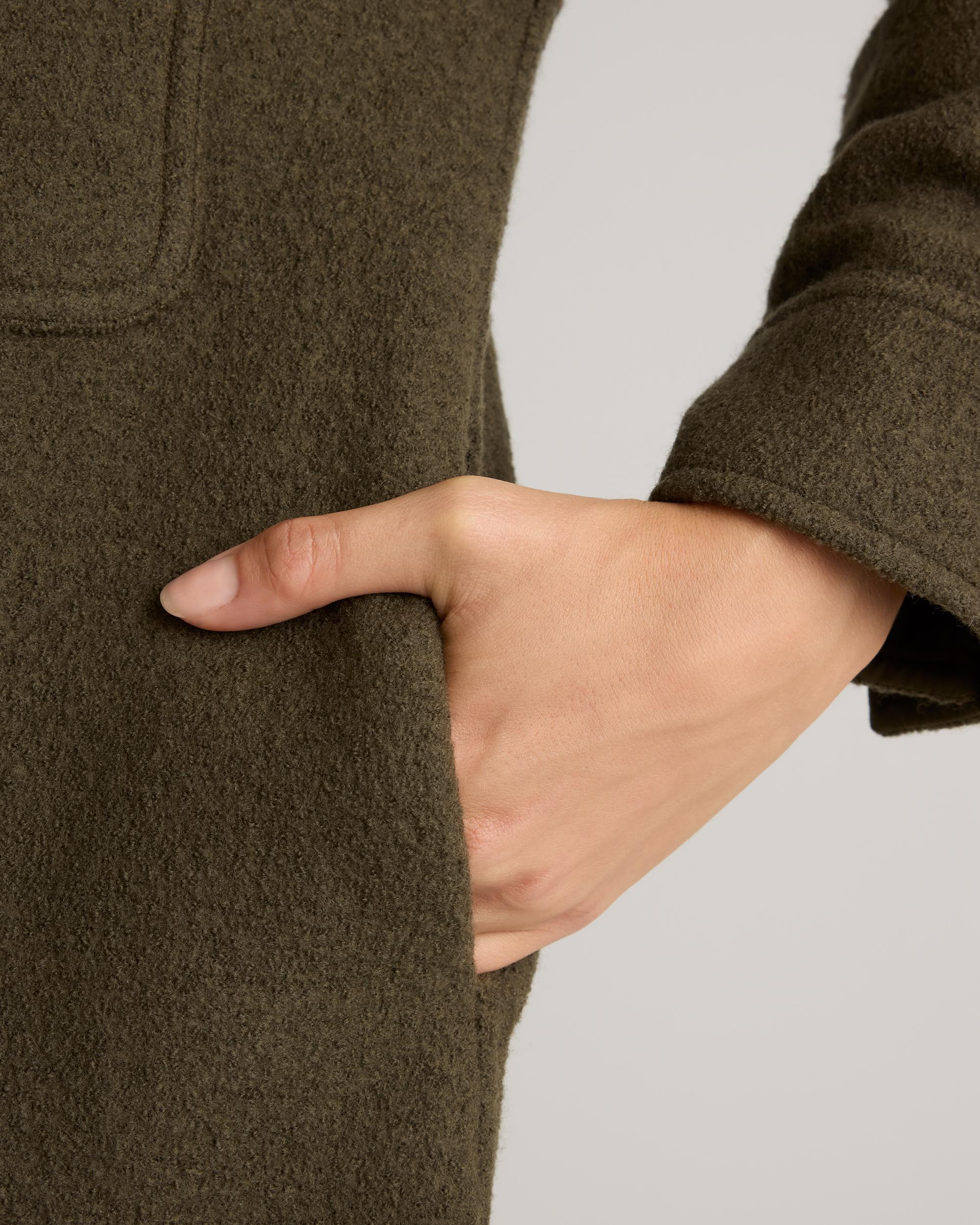 Quince | Women's 100% Merino Wool Shirt Jacket Size XL Product Image