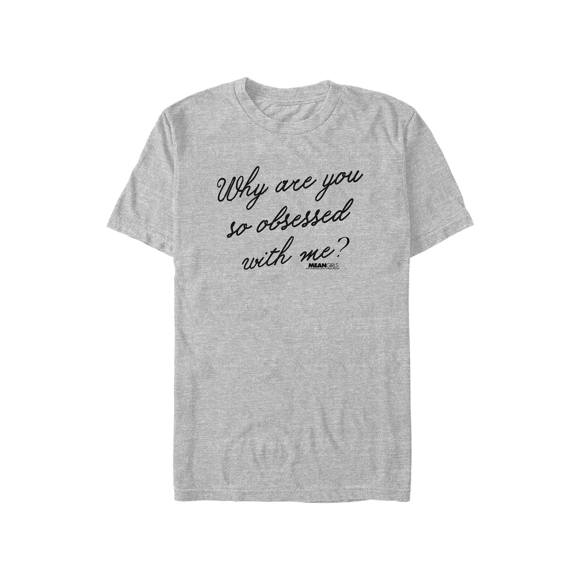 Men's Mean Girls Why Are You So Obsessed With Me? Graphic Tee,  Product Image