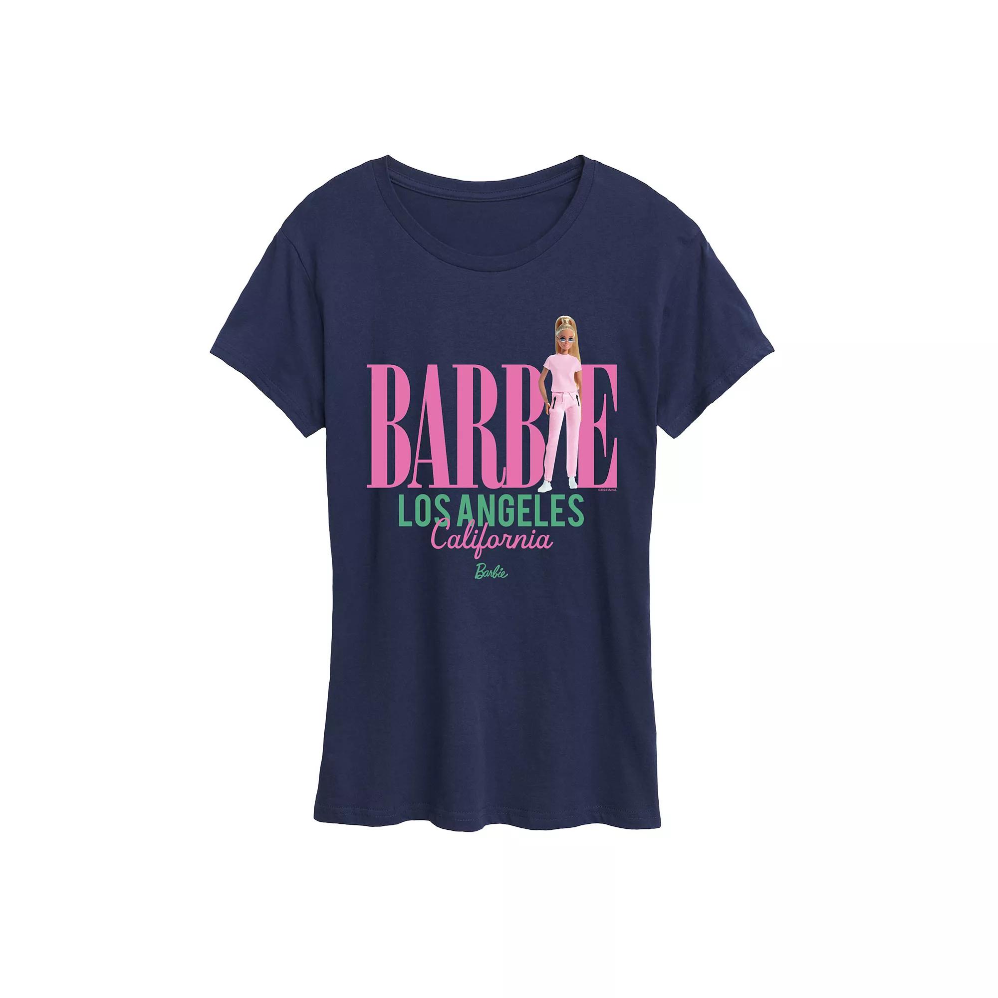 Women's Barbie® Los Angeles Graphic Tee,  Product Image