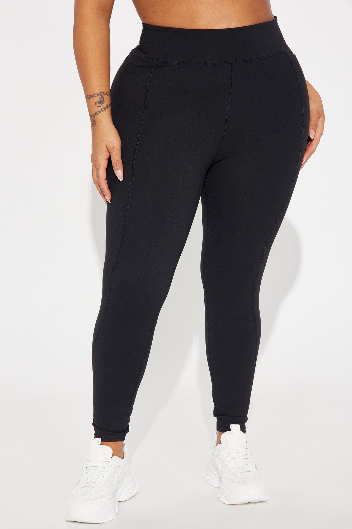 Hill Hiker Super Soft Active Legging - Black Product Image