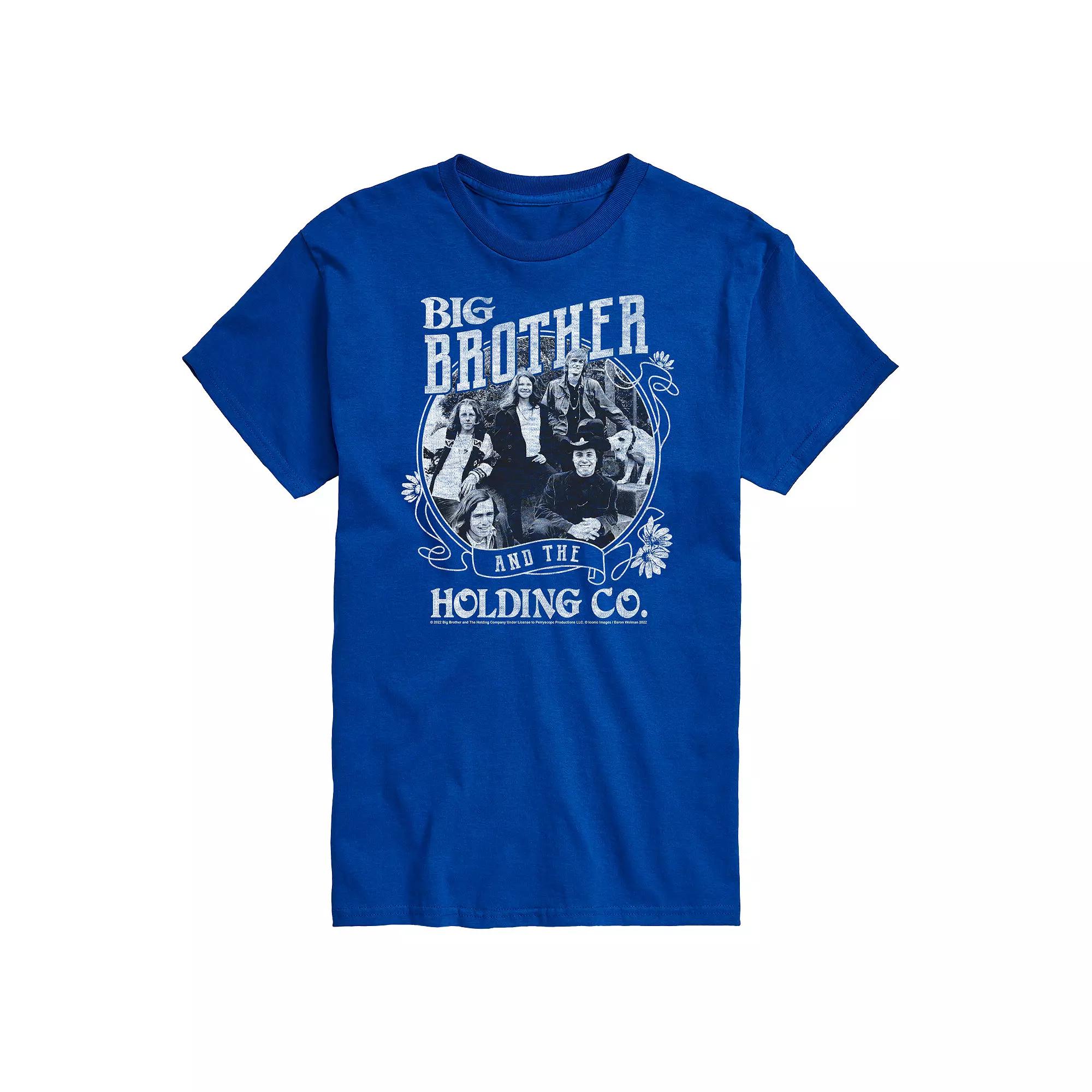 Big & Tall Big Brother Flowers Co Tee, Men's,  Product Image