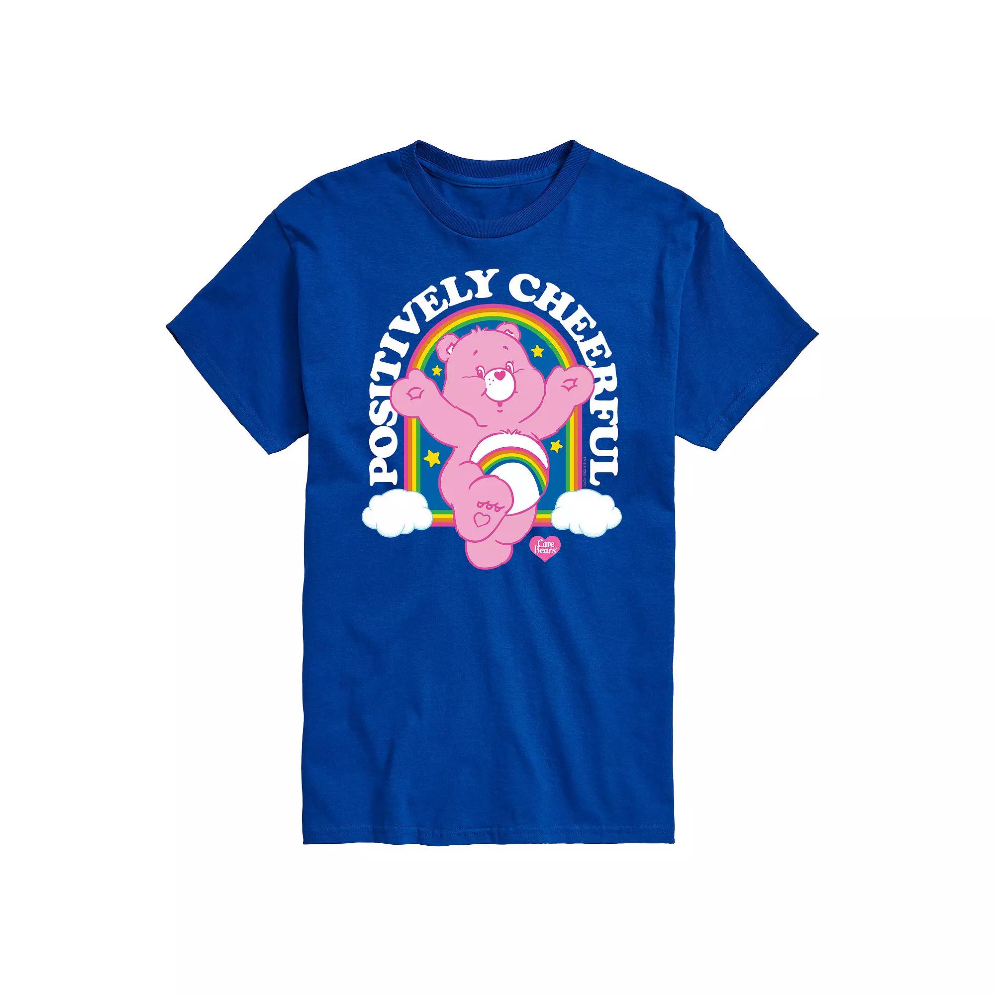 Men's Care Bears Positively Cheerful Graphic Tee,  Product Image