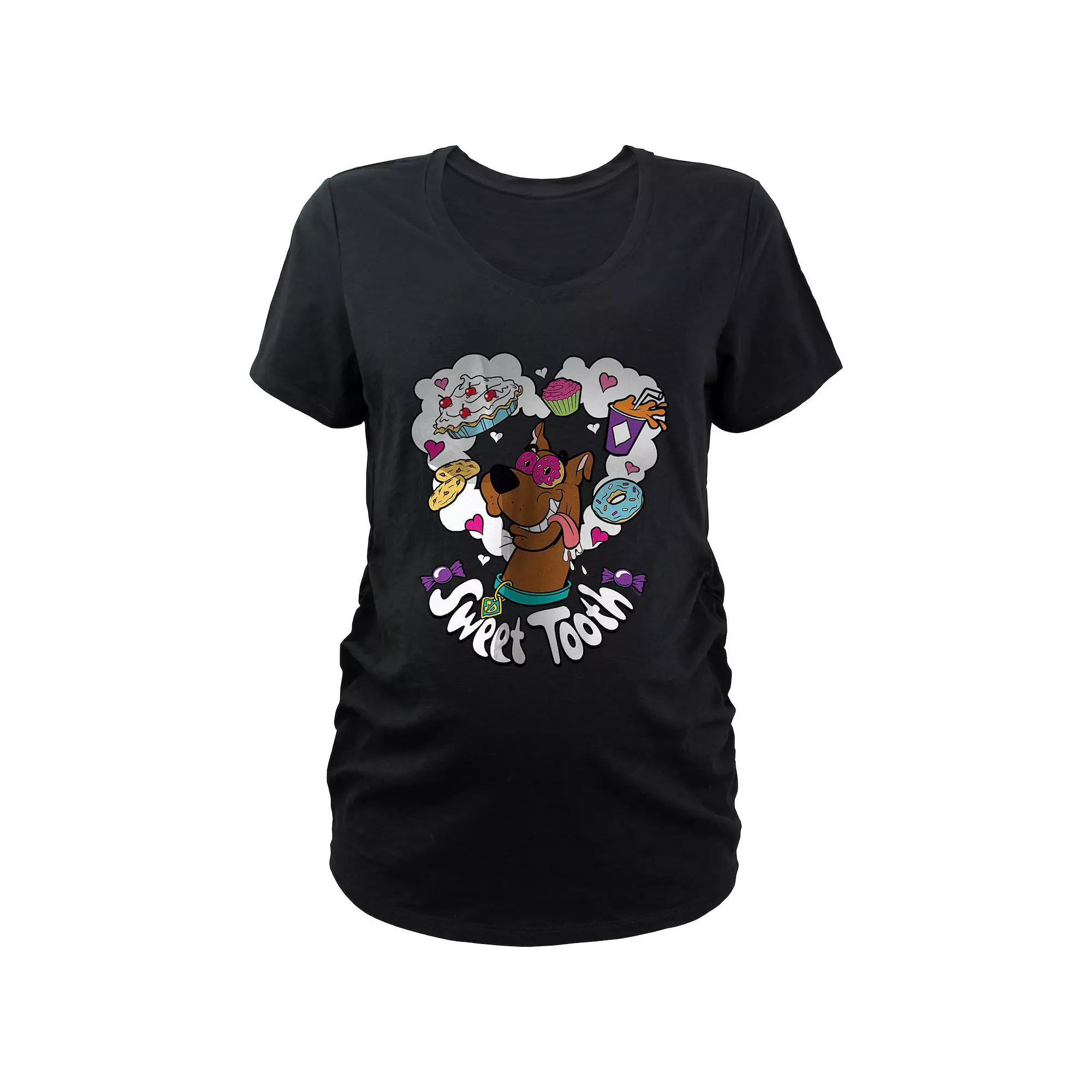 Maternity Scooby-Doo Sweet Tooth Graphic Tee, Women's,  Product Image