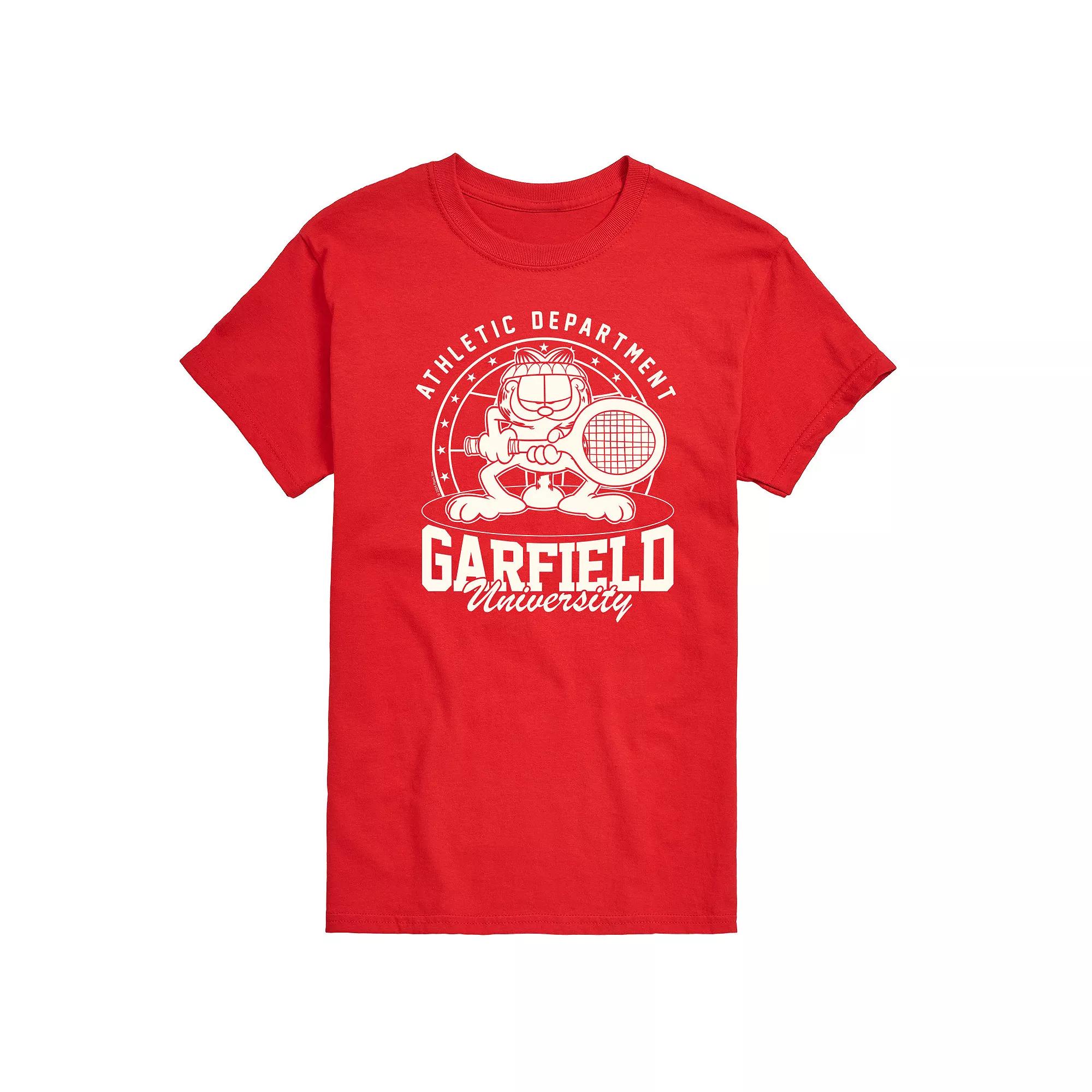Men's Garfield Tennis Graphic Tee,  Product Image