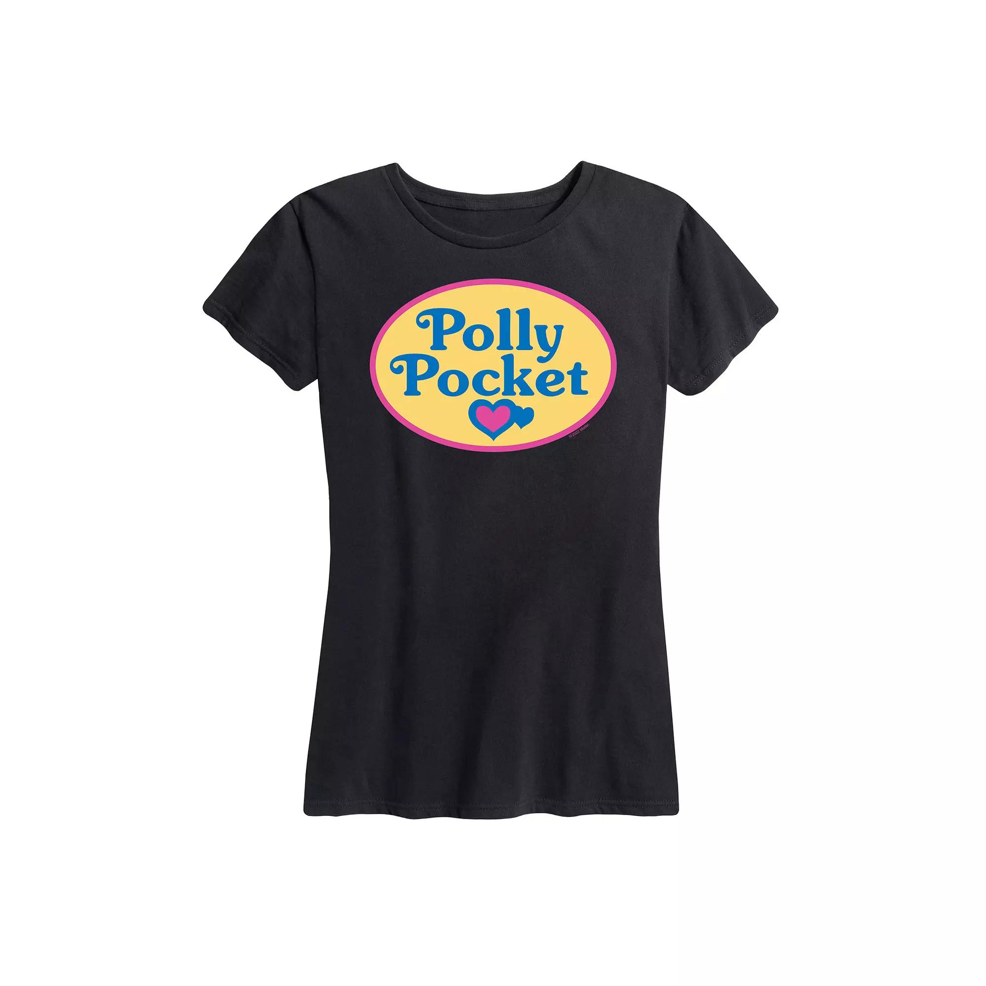 Women's Polly Pocket Color Logo Graphic Tee,  Product Image