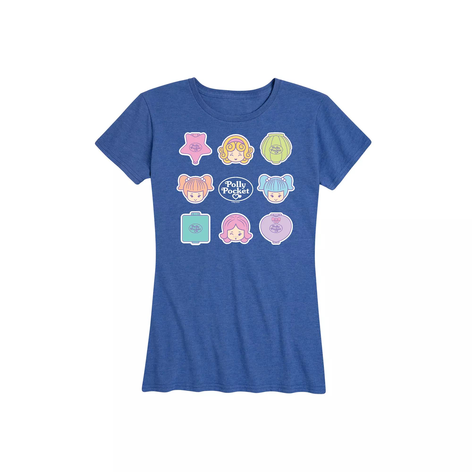 Women's Polly Pocket Grid Graphic Tee,  Product Image