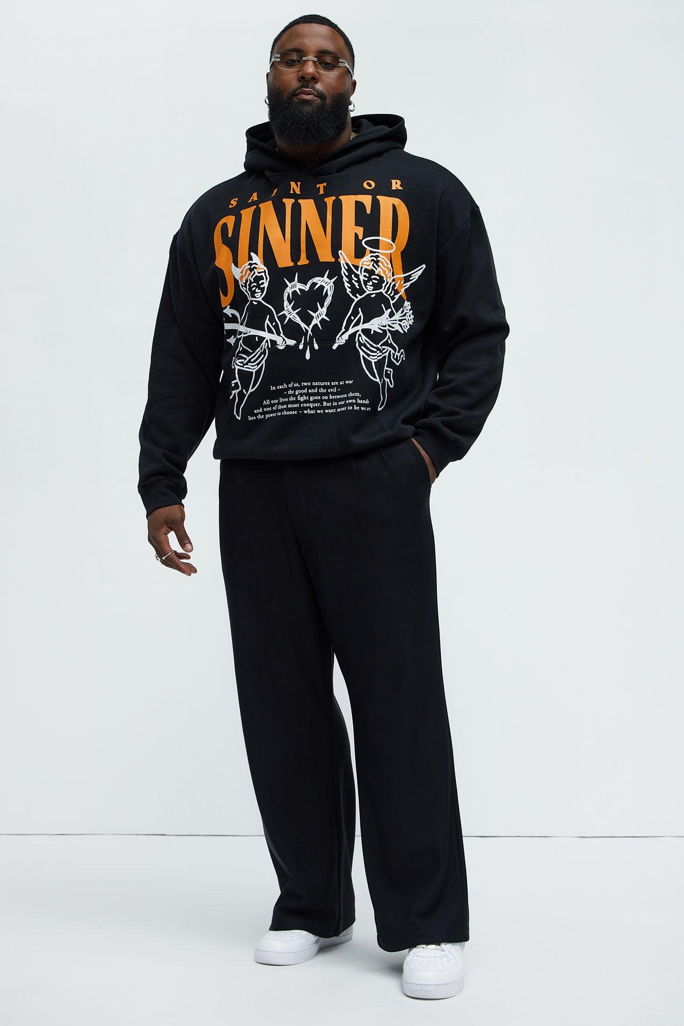 Saint Or Sinner Hoodie - Black Product Image