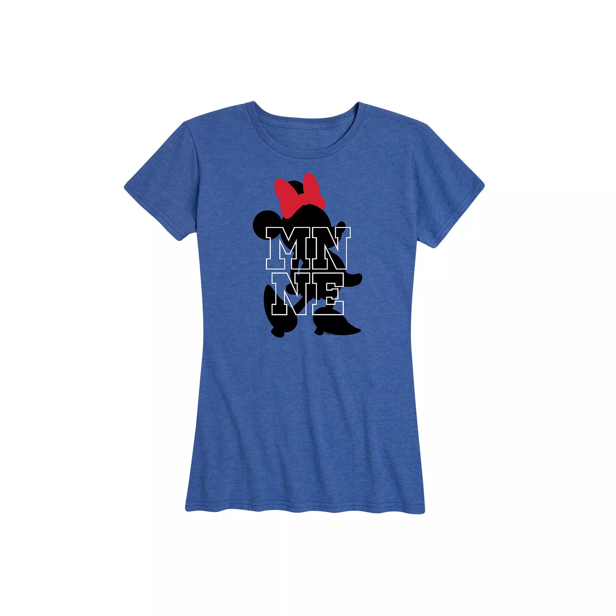 Disney's Minnie Mouse Silhouette Graphic Tee, Women's,  Product Image
