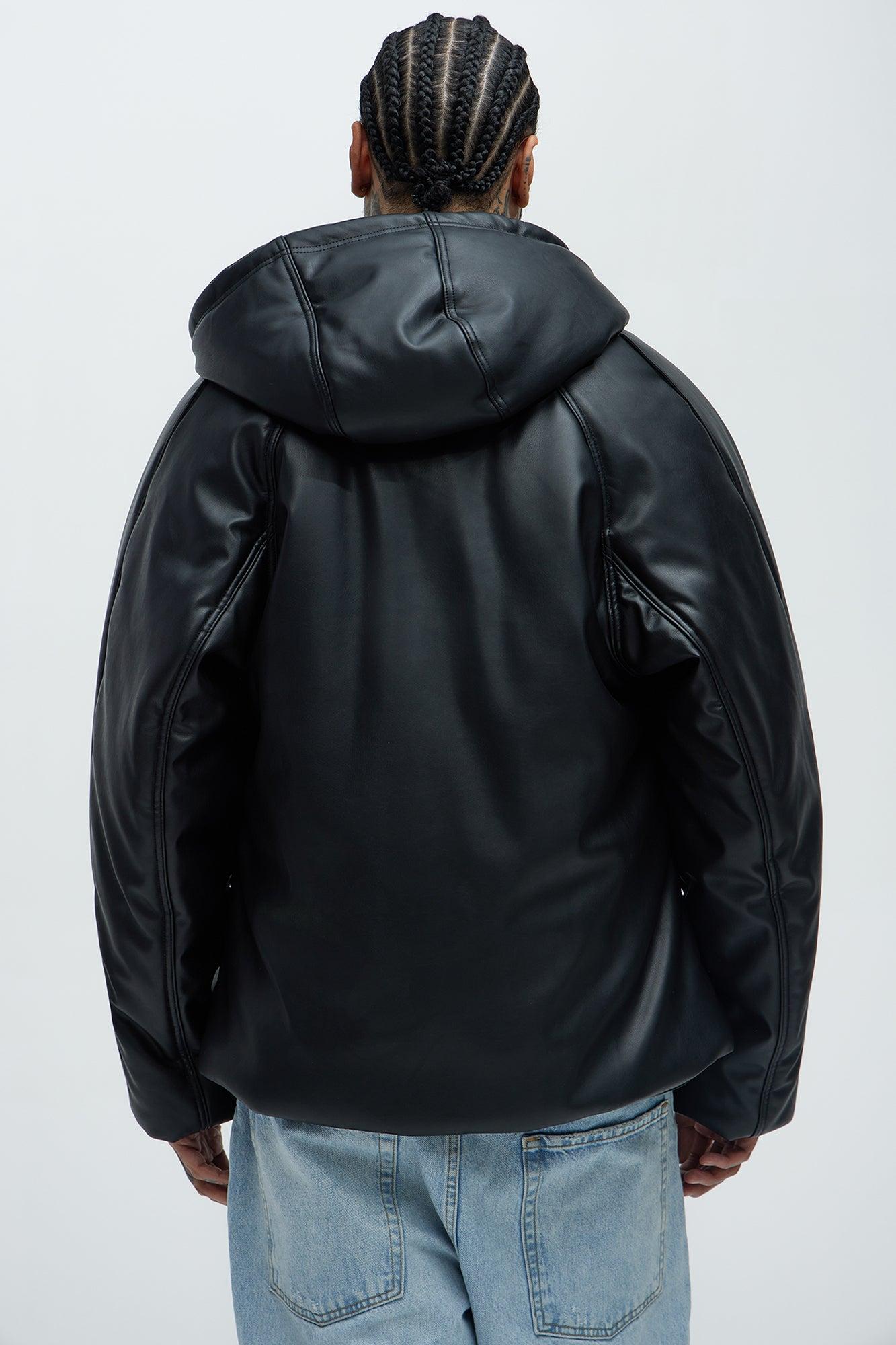 Chase A Bag Rain Jacket - Black Male Product Image