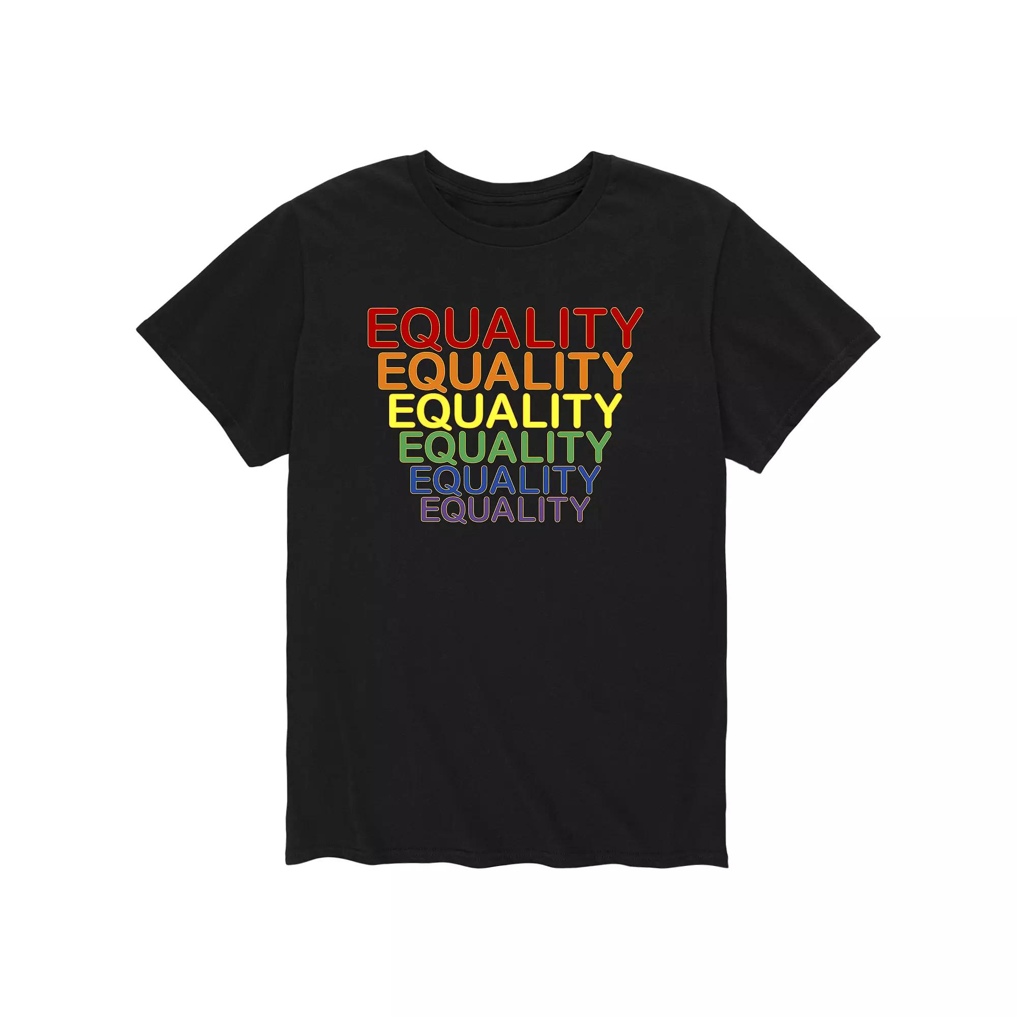 Men's Equality Repeat Pride Tee,  Product Image