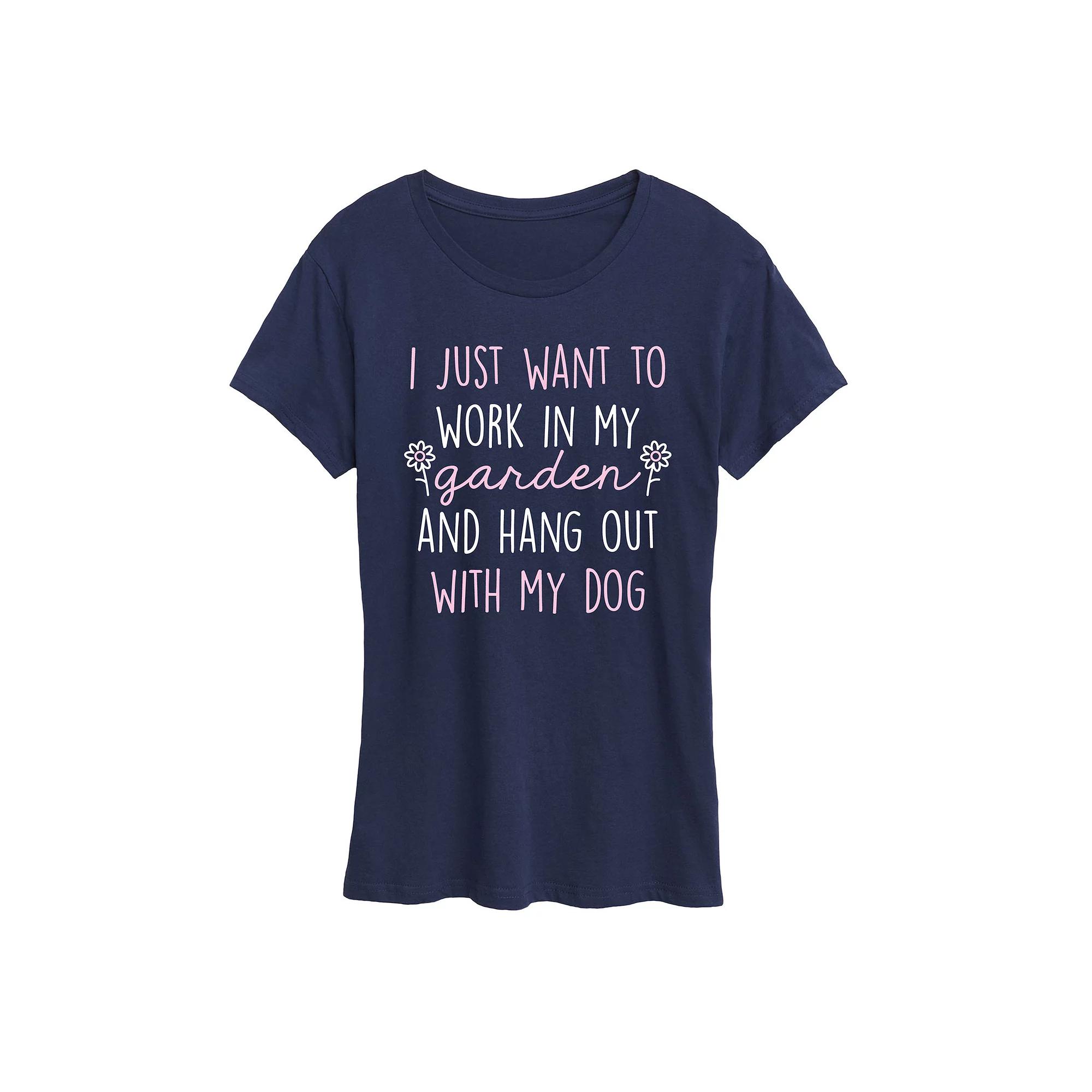 Women's I Just Want To Work Product Image
